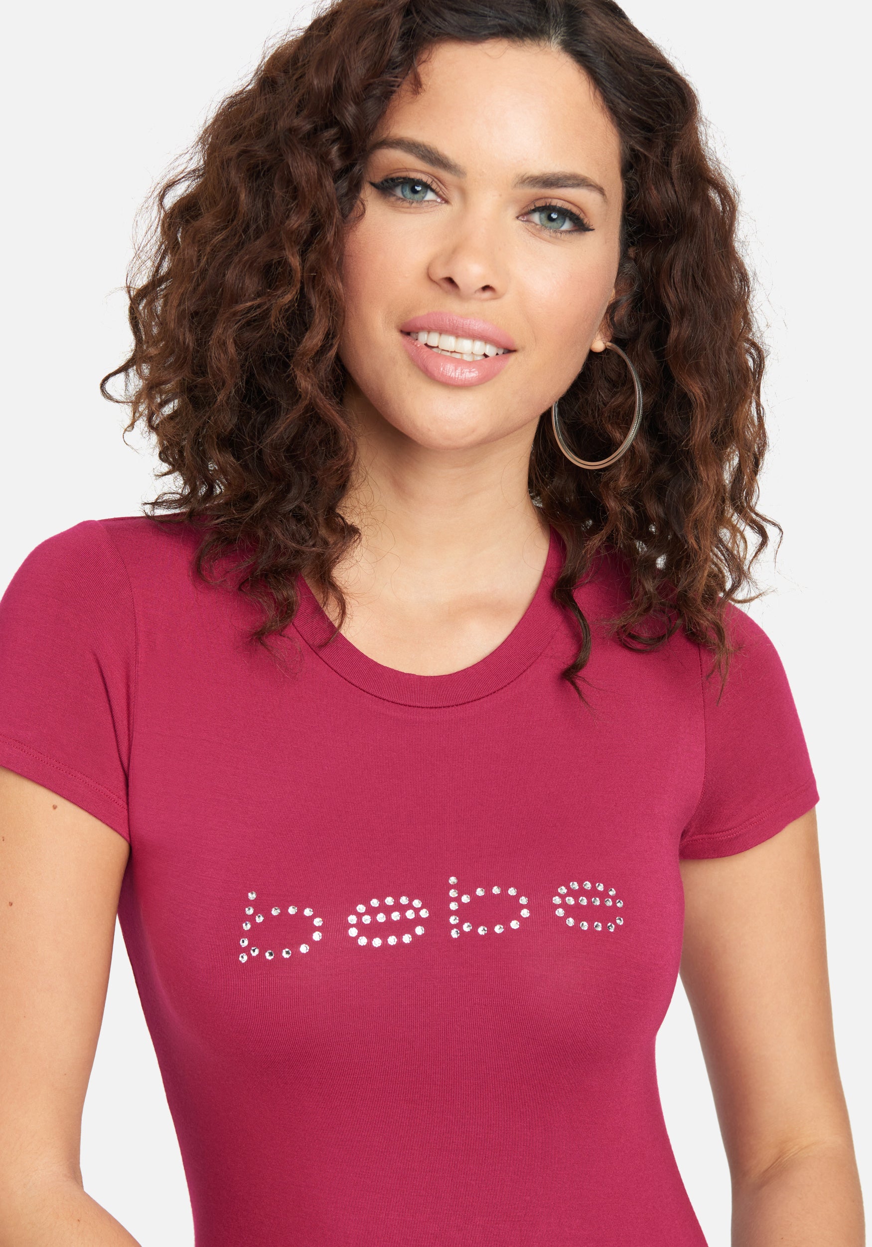 Crystal Logo Short Sleeve Tee