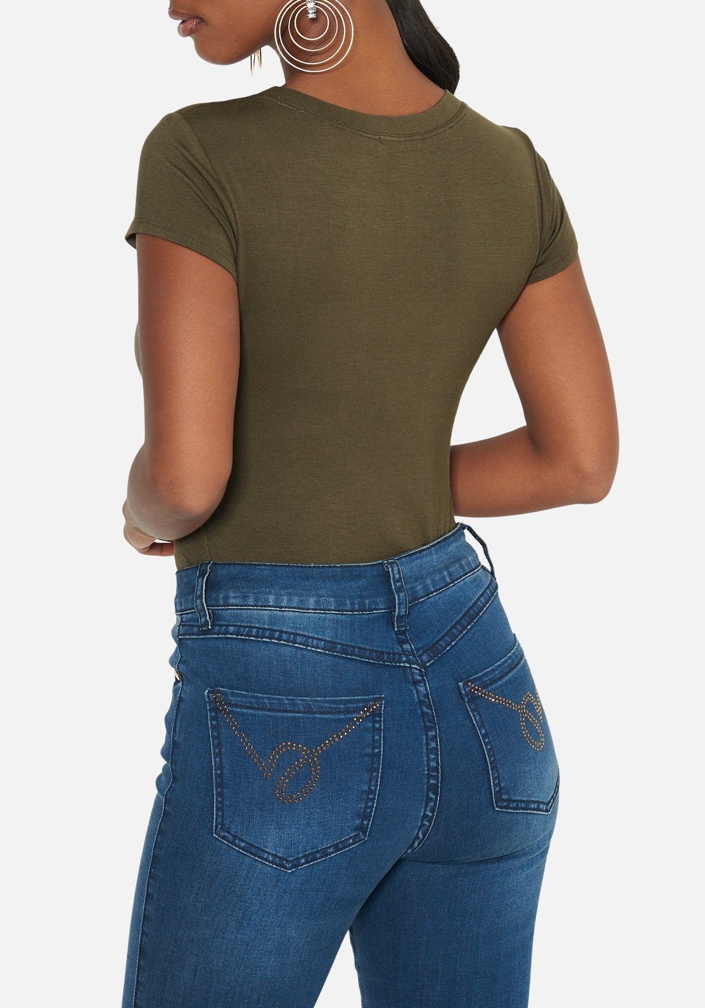 Crystal Logo Short Sleeve Tee