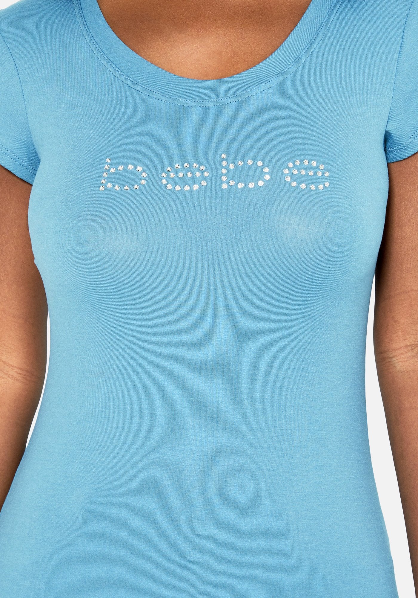 Crystal Logo Short Sleeve Tee