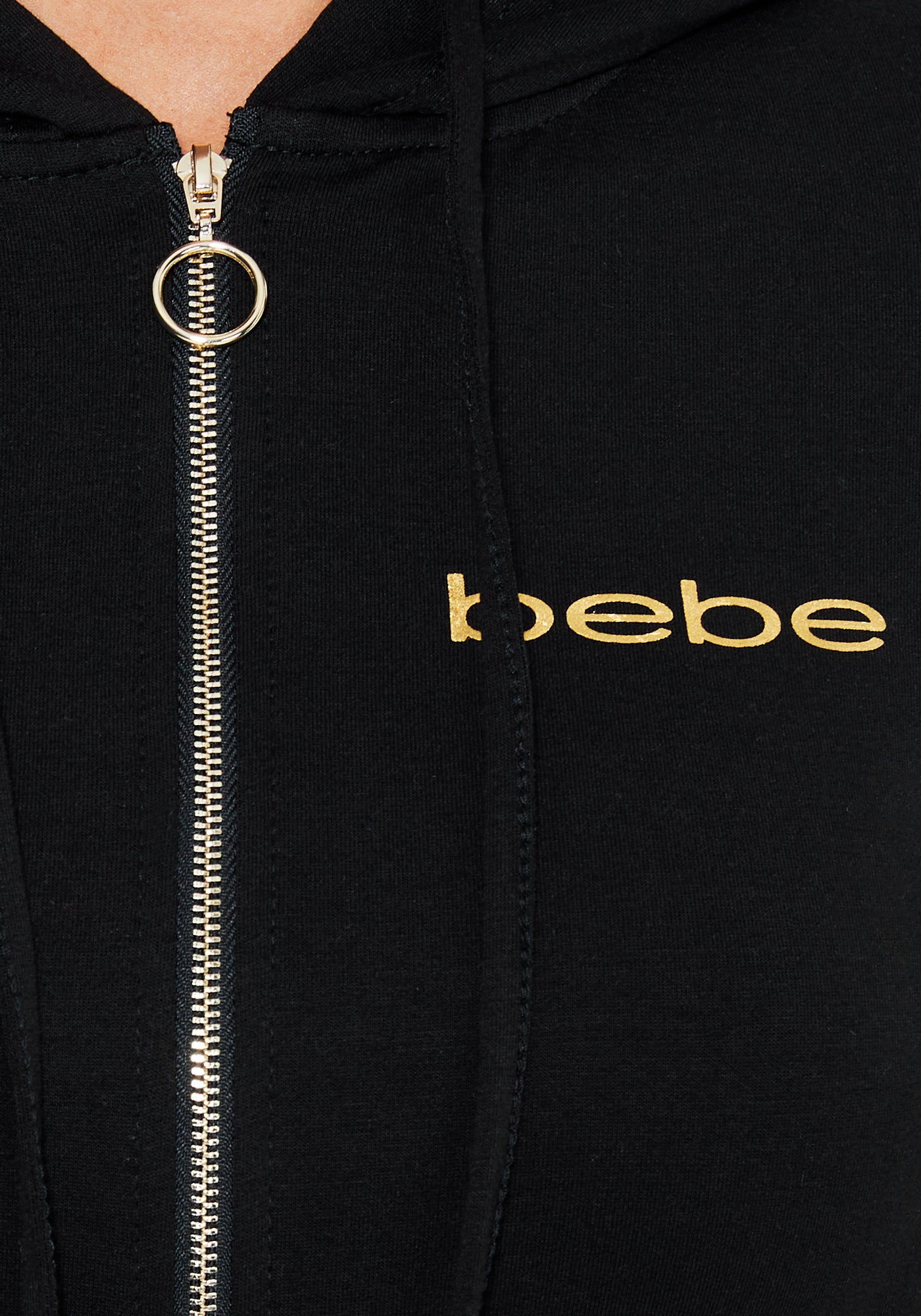 Bebe Logo French Terry Romper