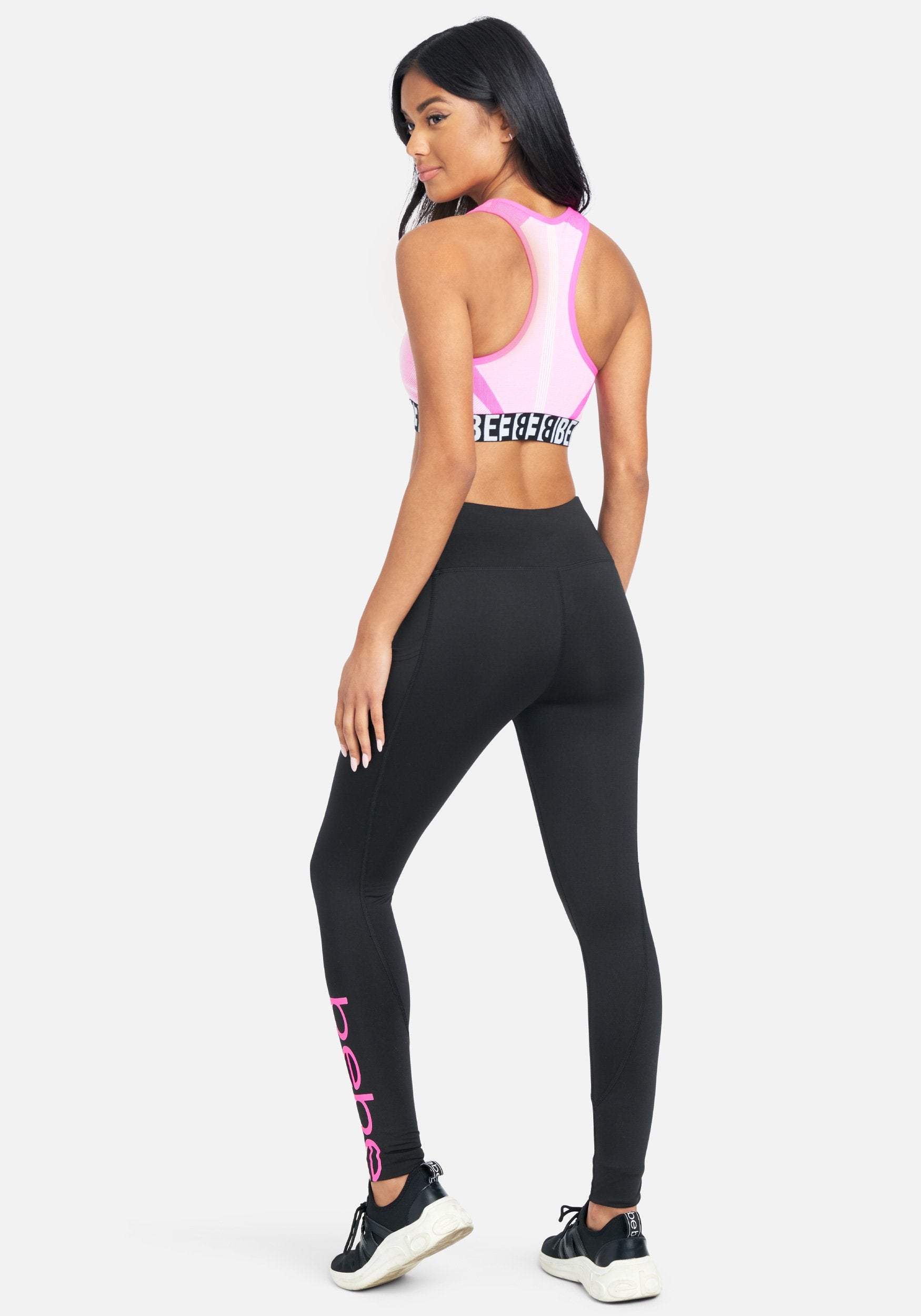 Bebe Sport Logo Legging