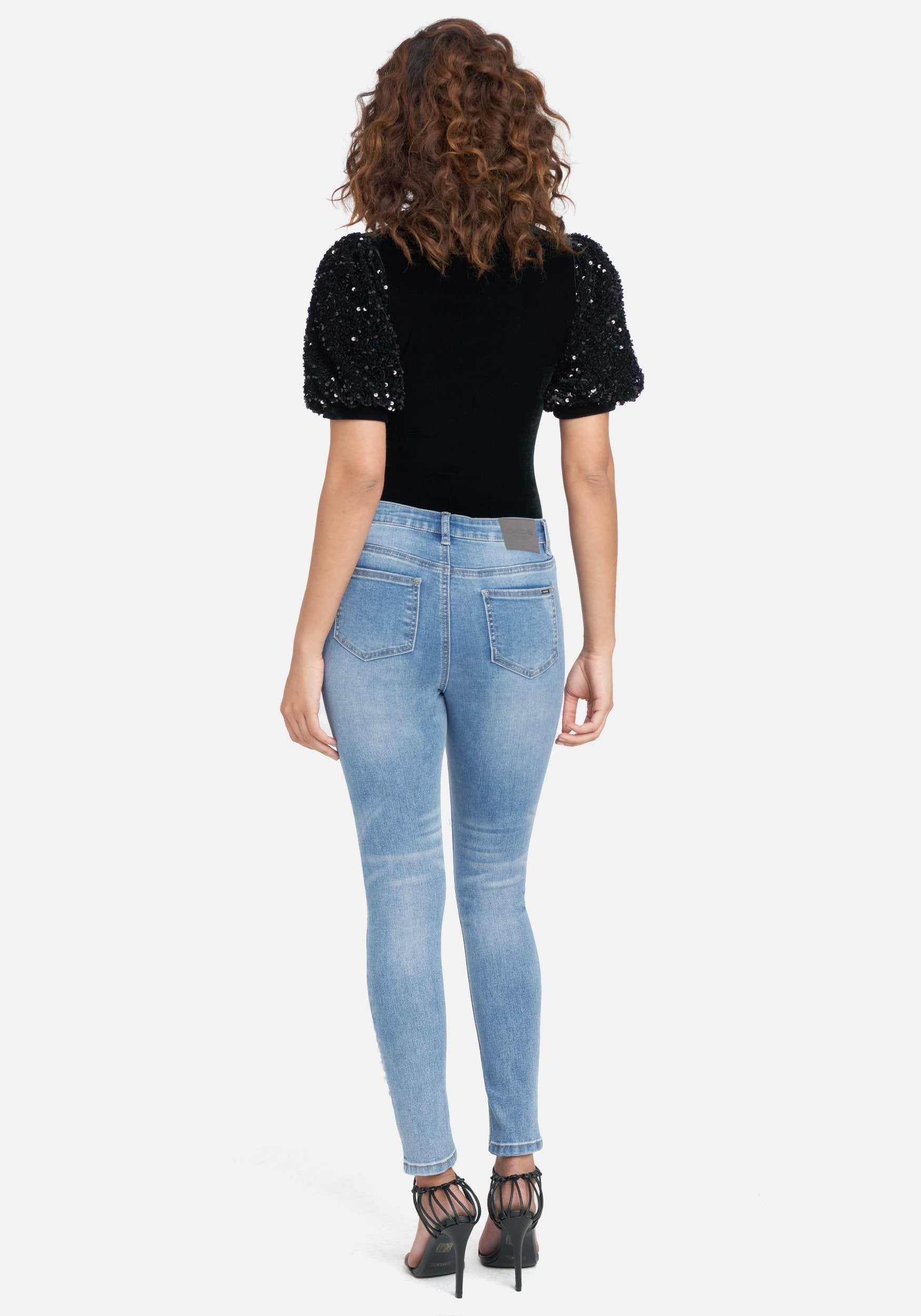 Light Wash Skinny Jeans