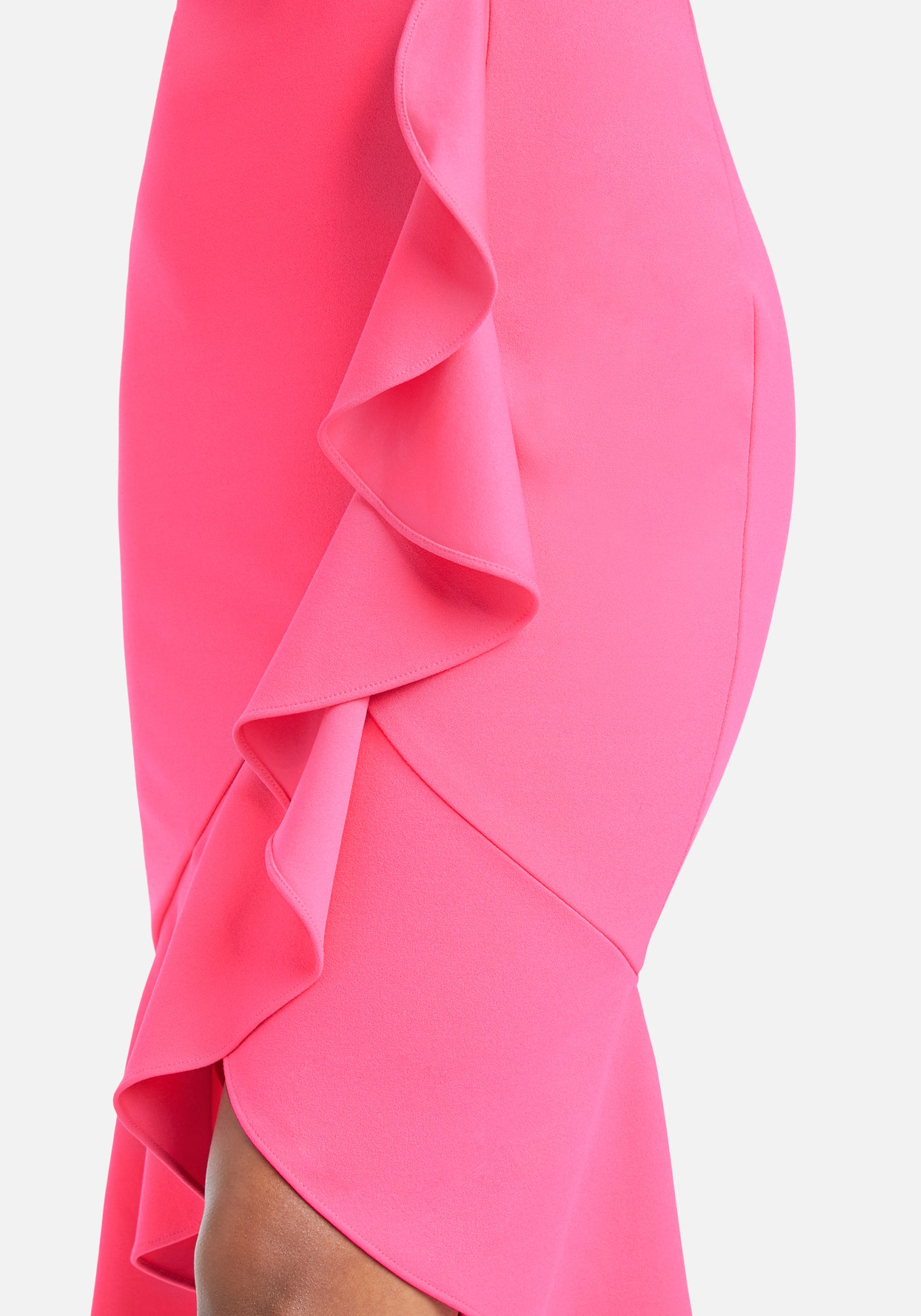 Cascade Ruffle Flounce Dress