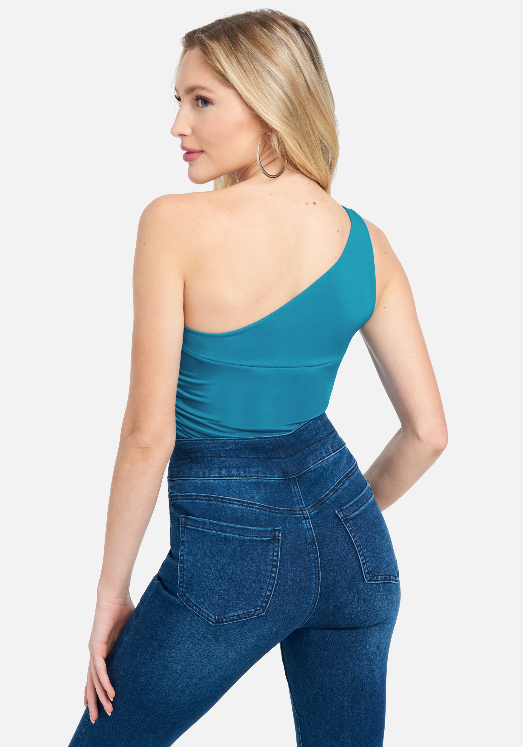 One Shoulder Cut-Out Top