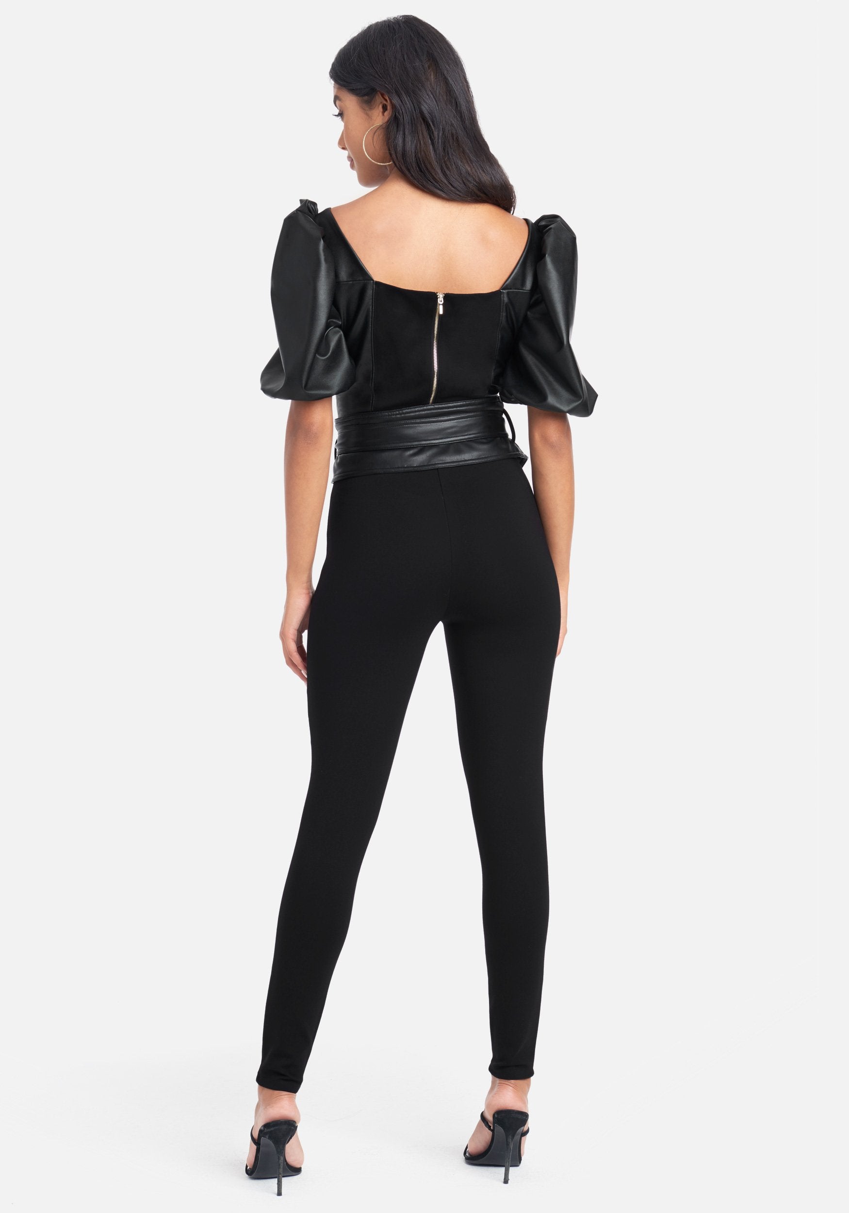 Belted Corset Legging