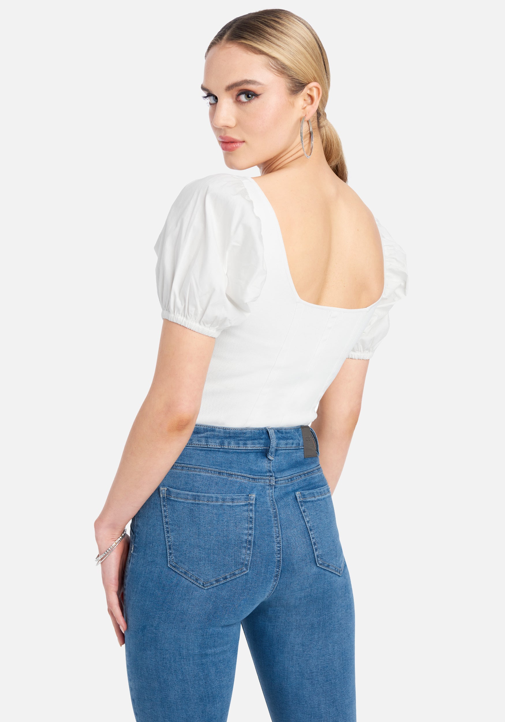 Sweetheart Puff Sleeve Top