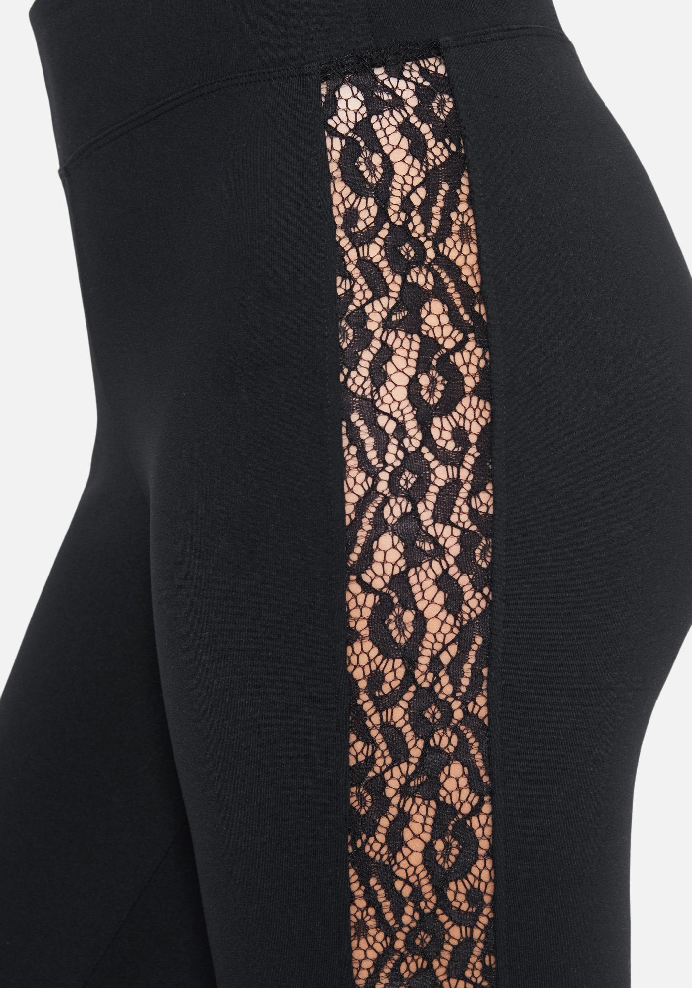 Side Lace Panel Legging
