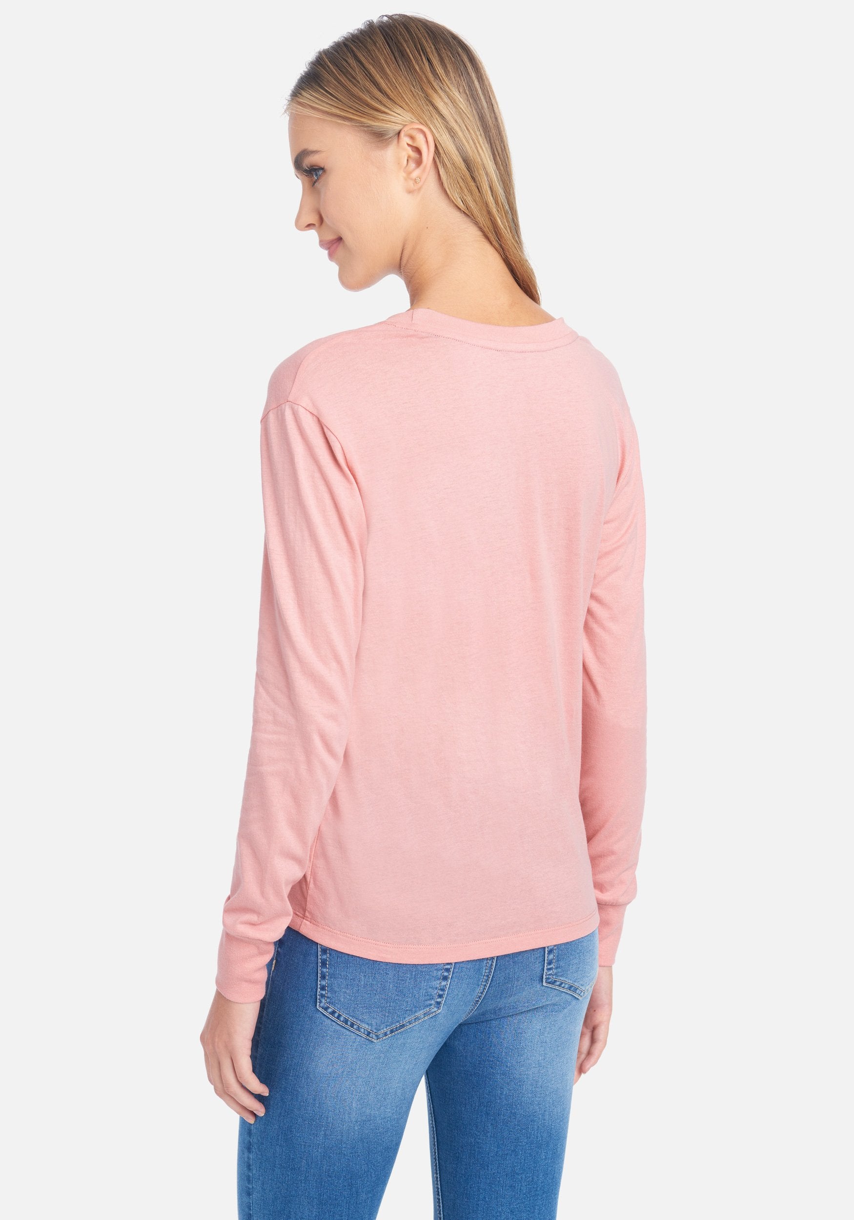 Sequin Bebe Long Sleeve Tee
