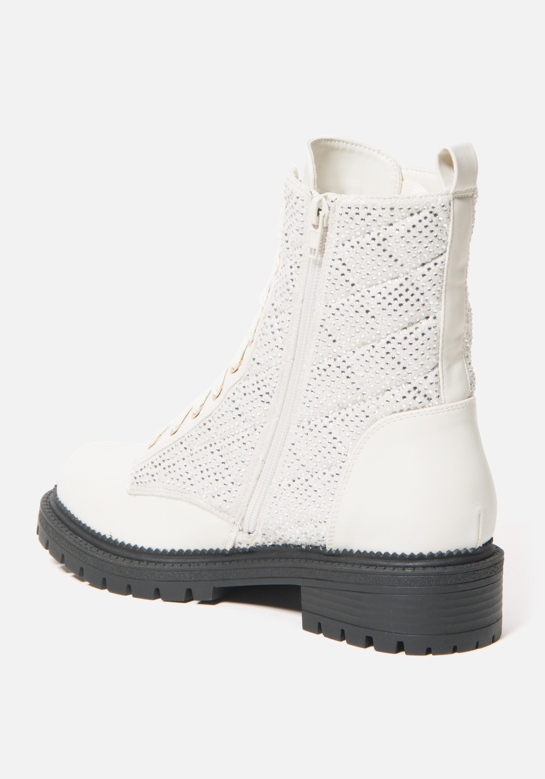 Dorienne Lace Combat Boots