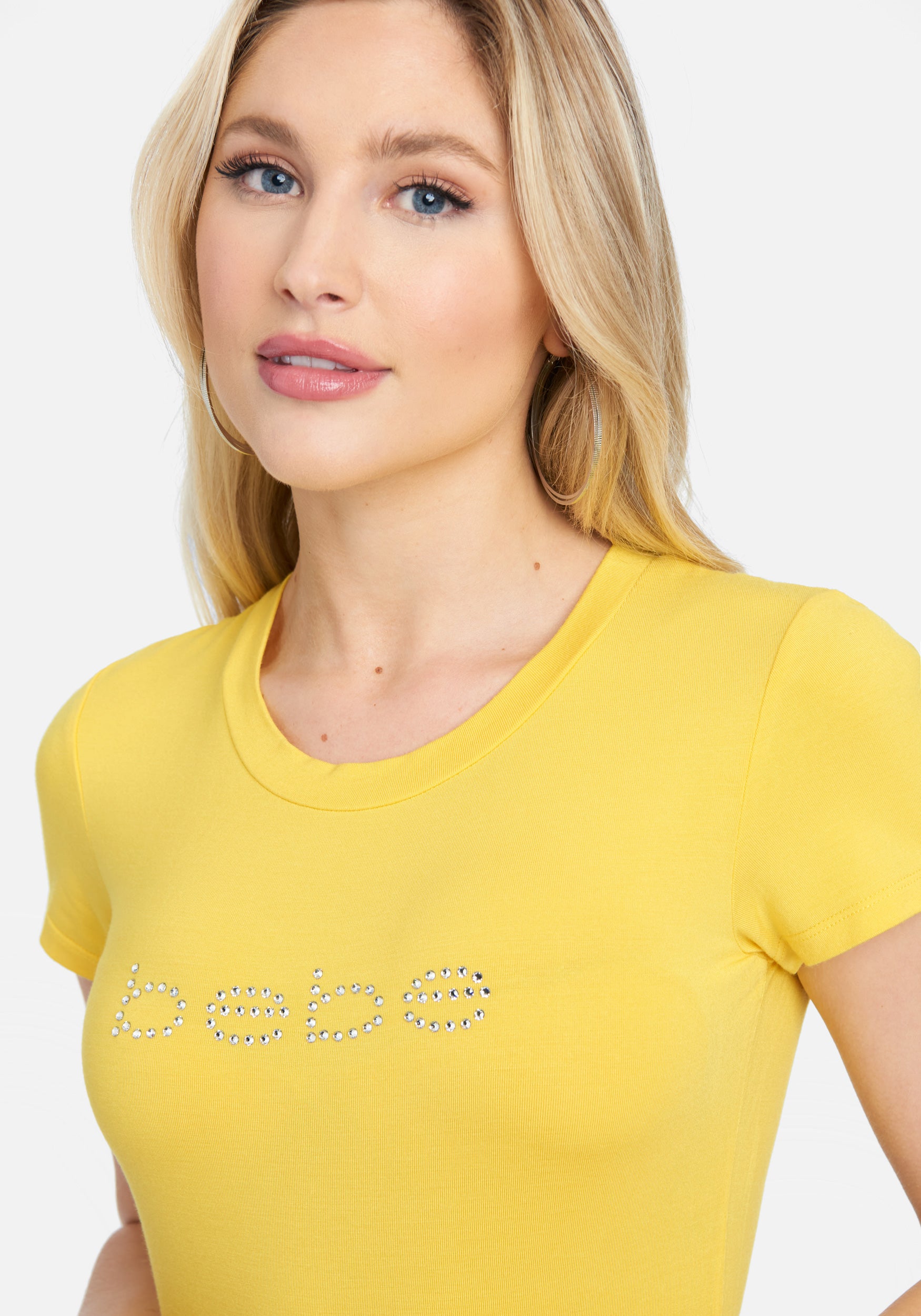 Crystal Logo Short Sleeve Tee