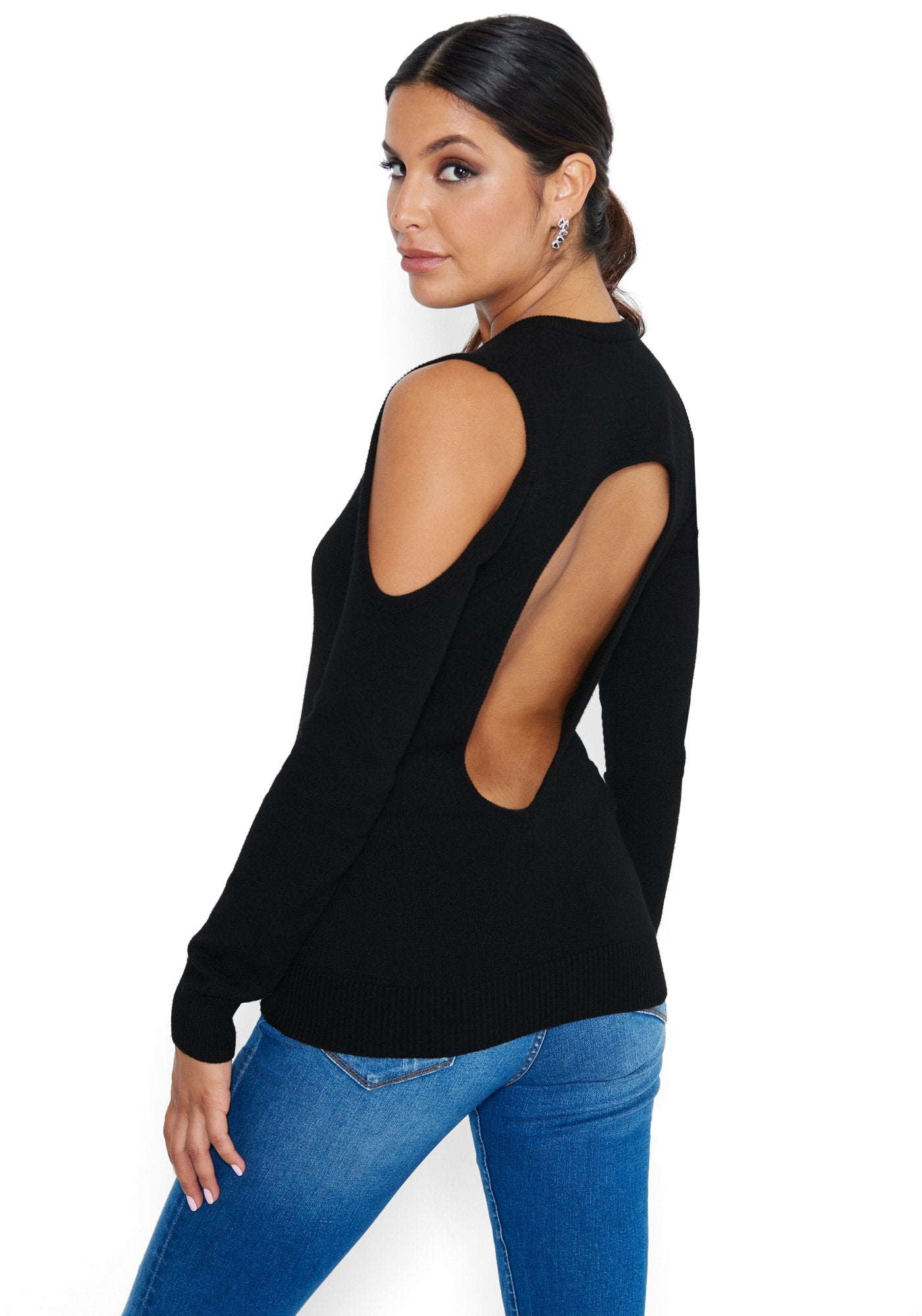 Open Back Sweater