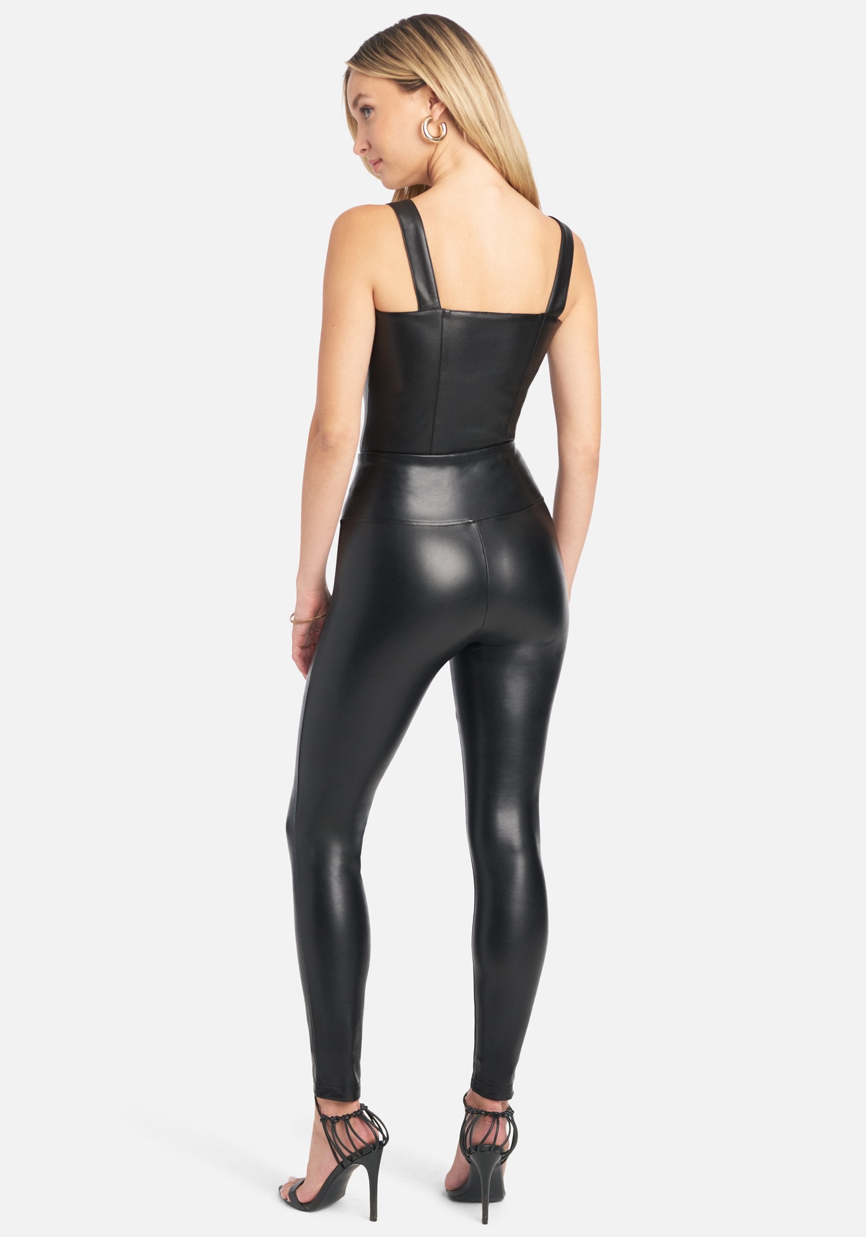 Vegan Leather Legging
