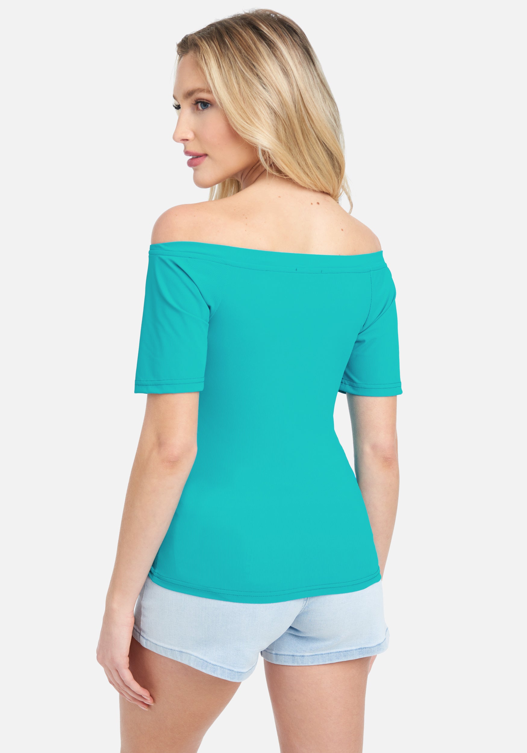 Off Shoulder Draw String Top