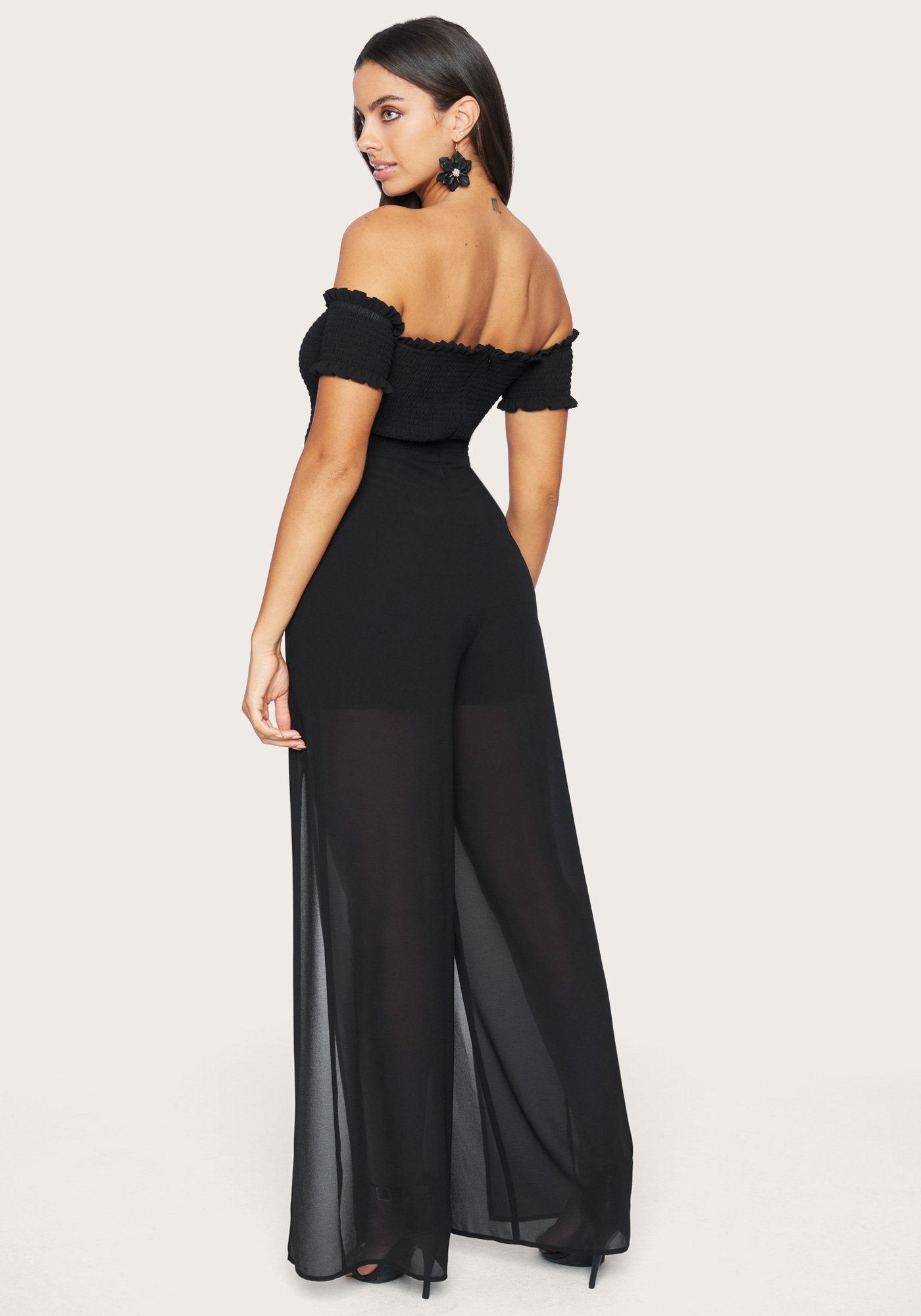 Off Shoulder Jumpsuit