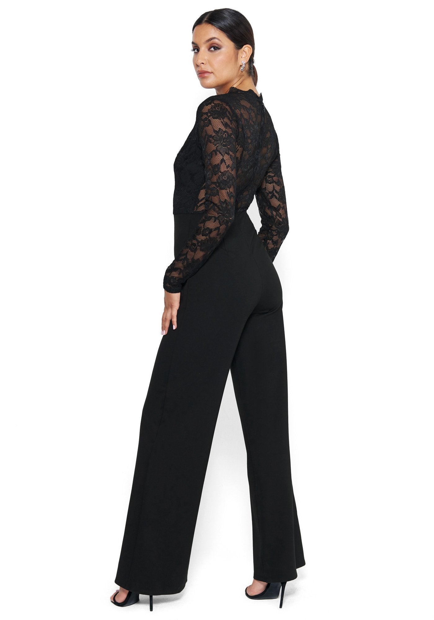 Lace Bodice Jumpsuit