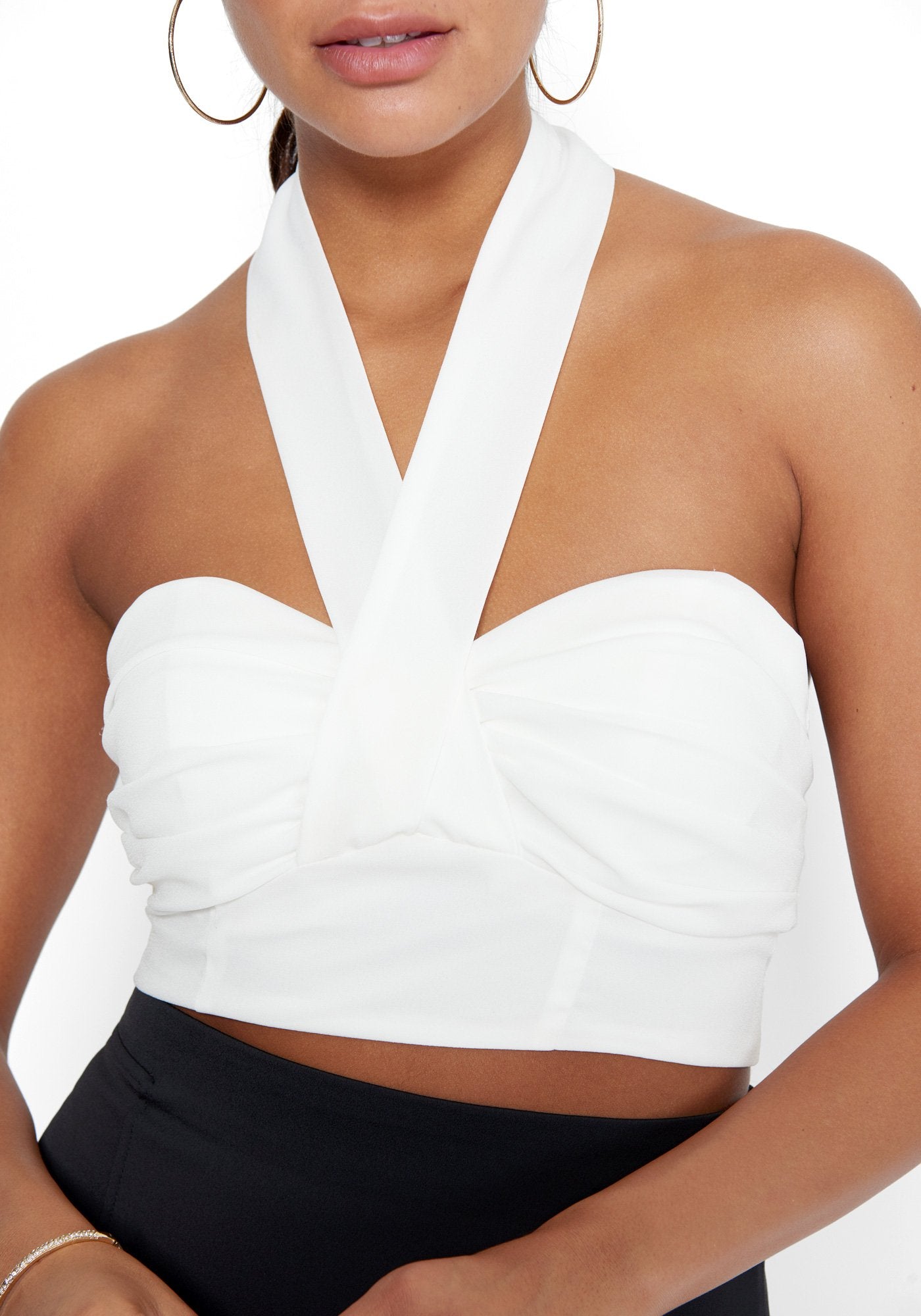 Wrap Tie Crop Top