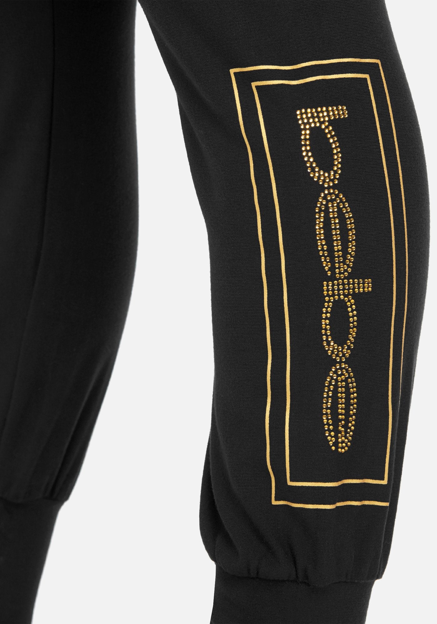 Bebe Logo Foil Sweatpant