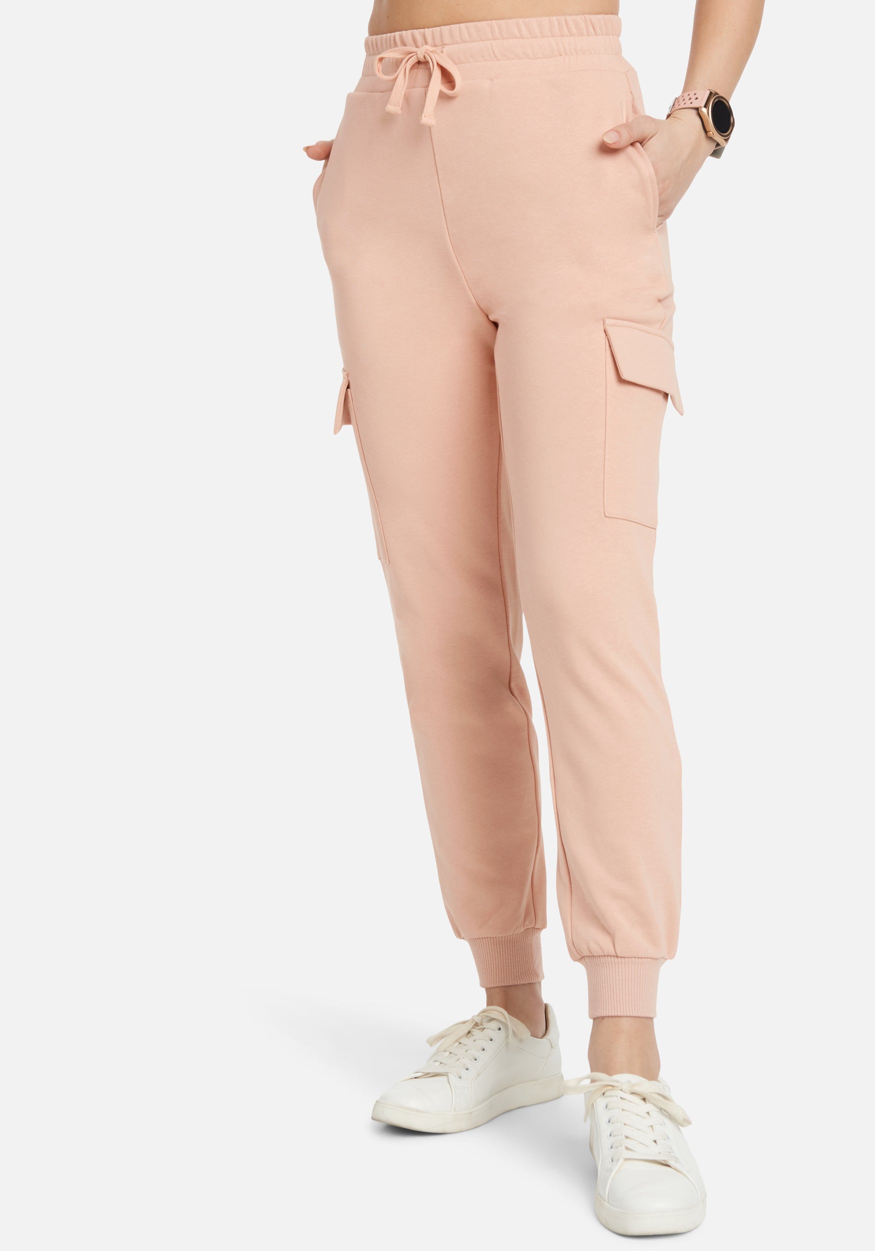 French Terry Patch Cargo Pocket Jogger