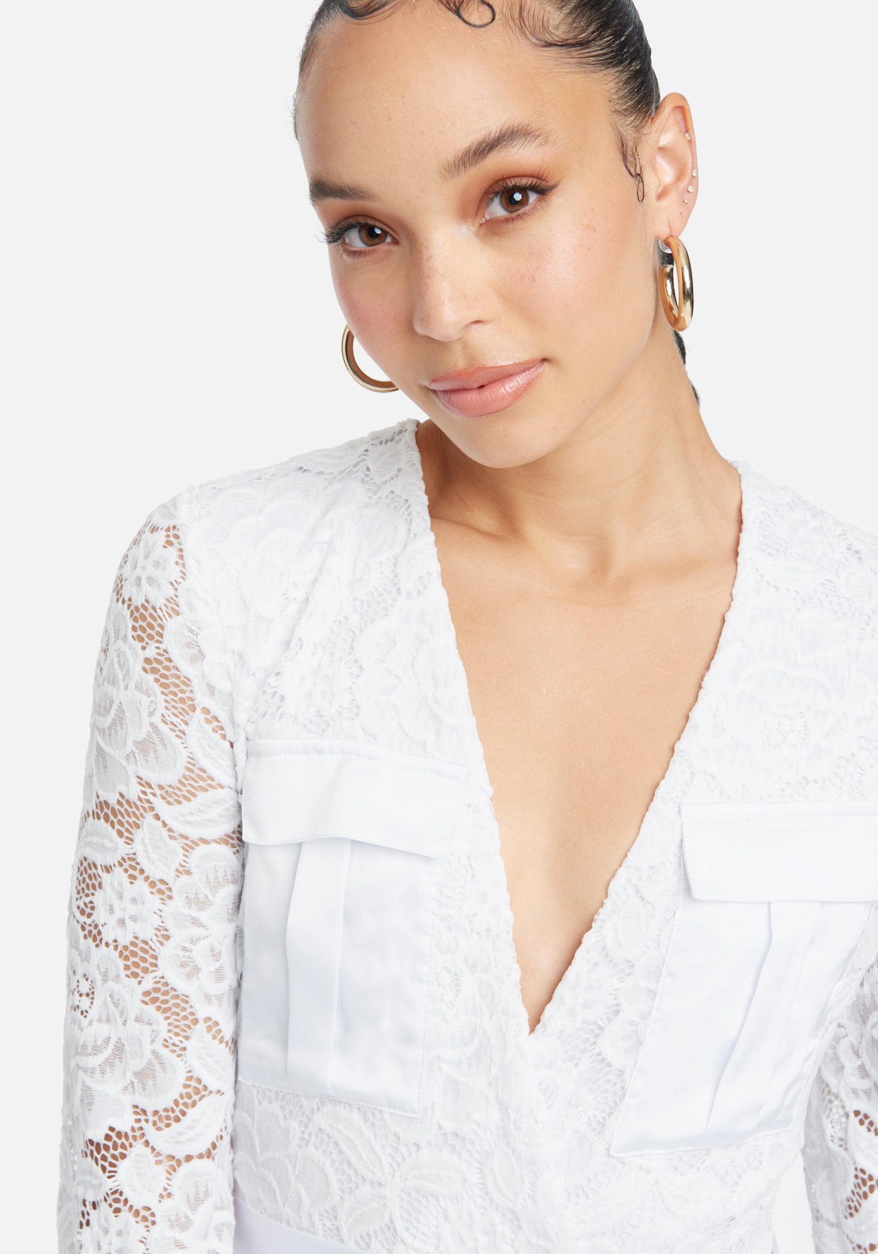 Utility Lace Jumpsuit