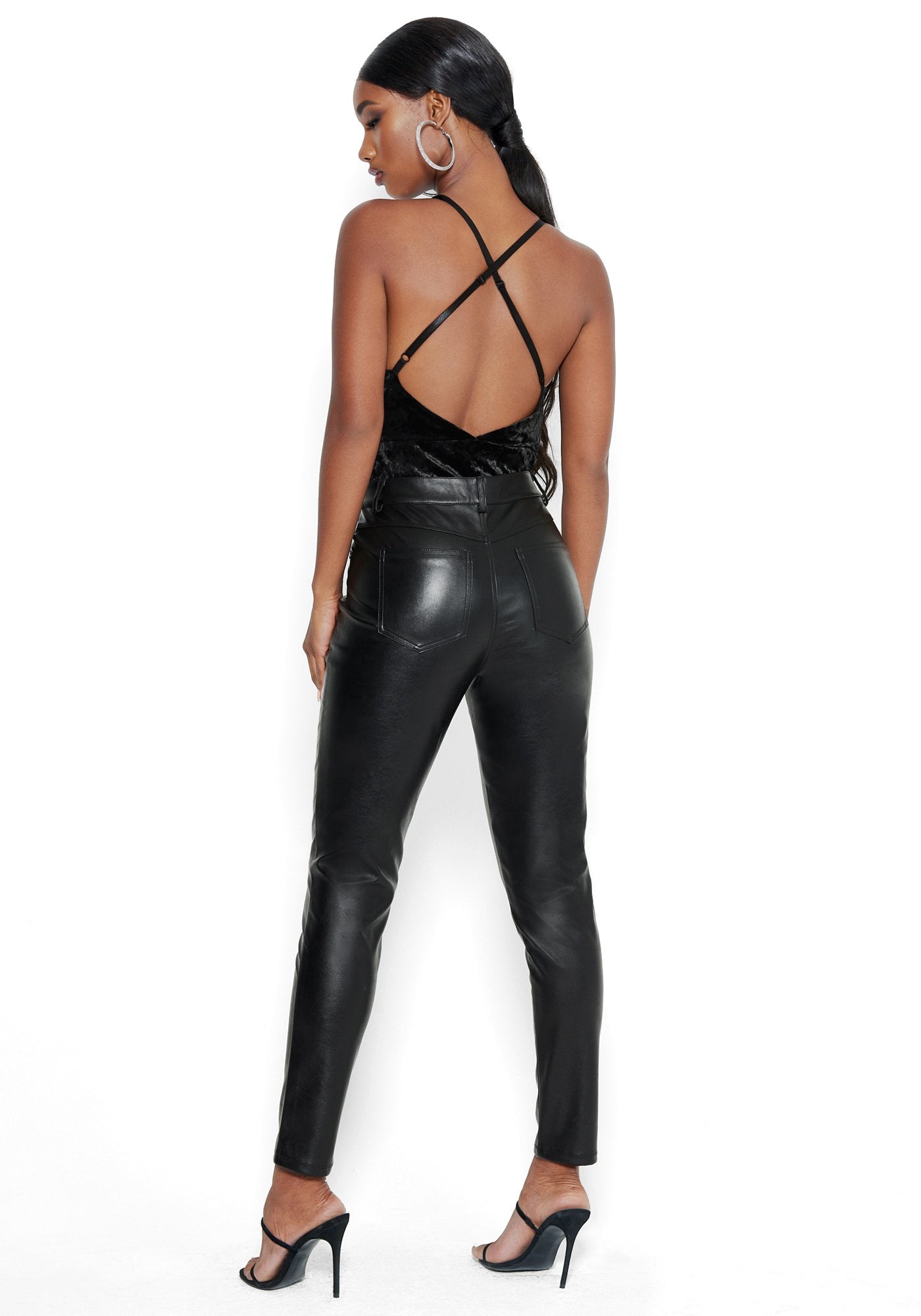 Vegan Leather Pants