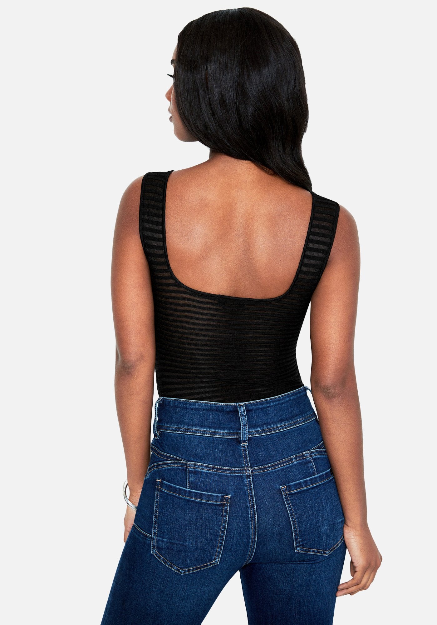 Shadow Stripe Sweater Tank