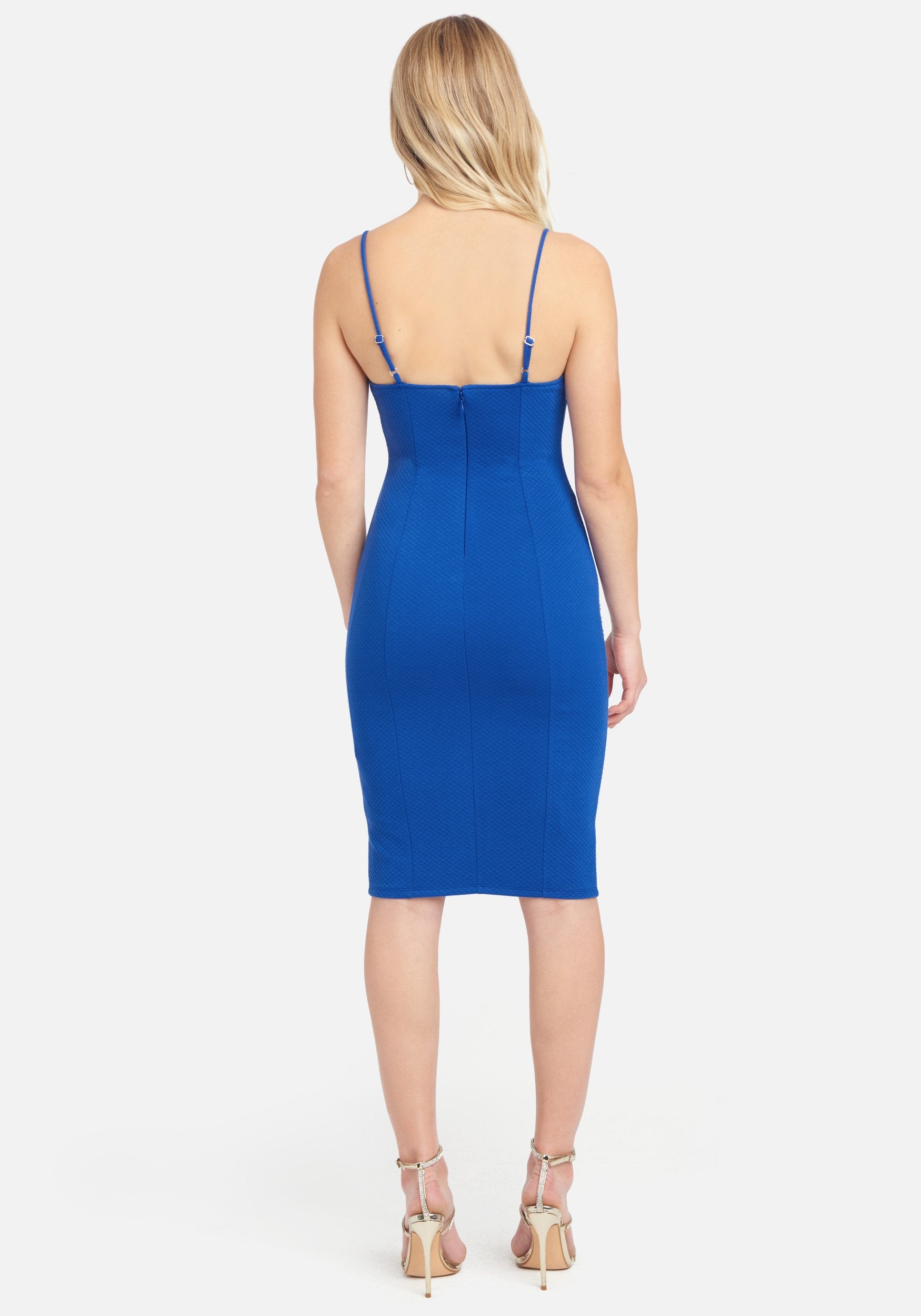 Crystal Embellished Midi dress