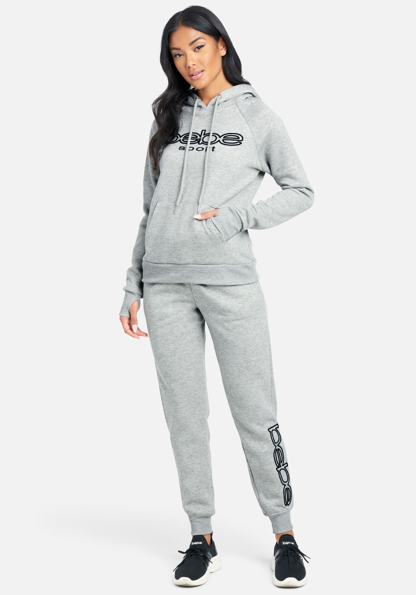 Bebe Sport Embroidered Logo Jogger