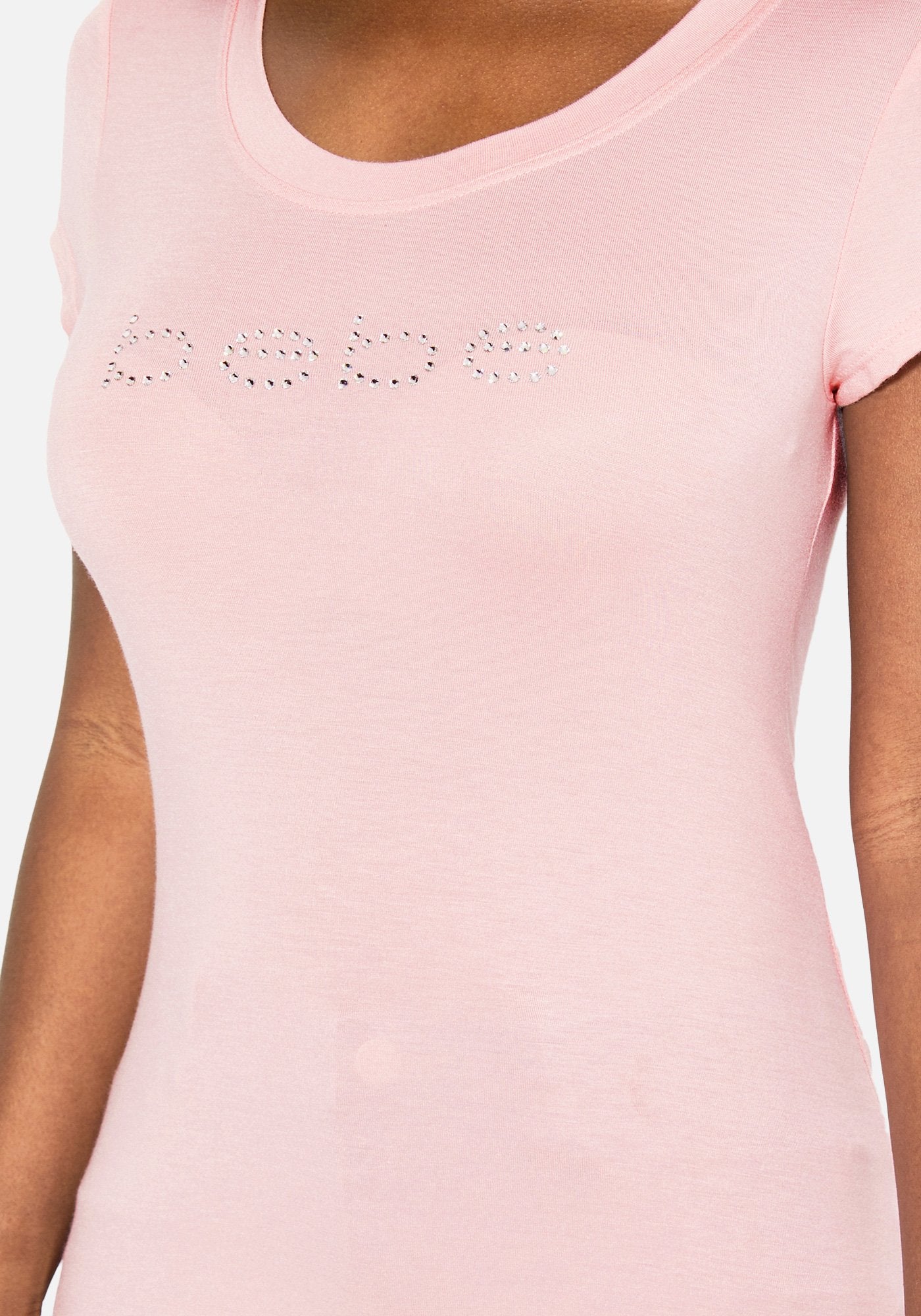 Crystal Logo Short Sleeve Tee