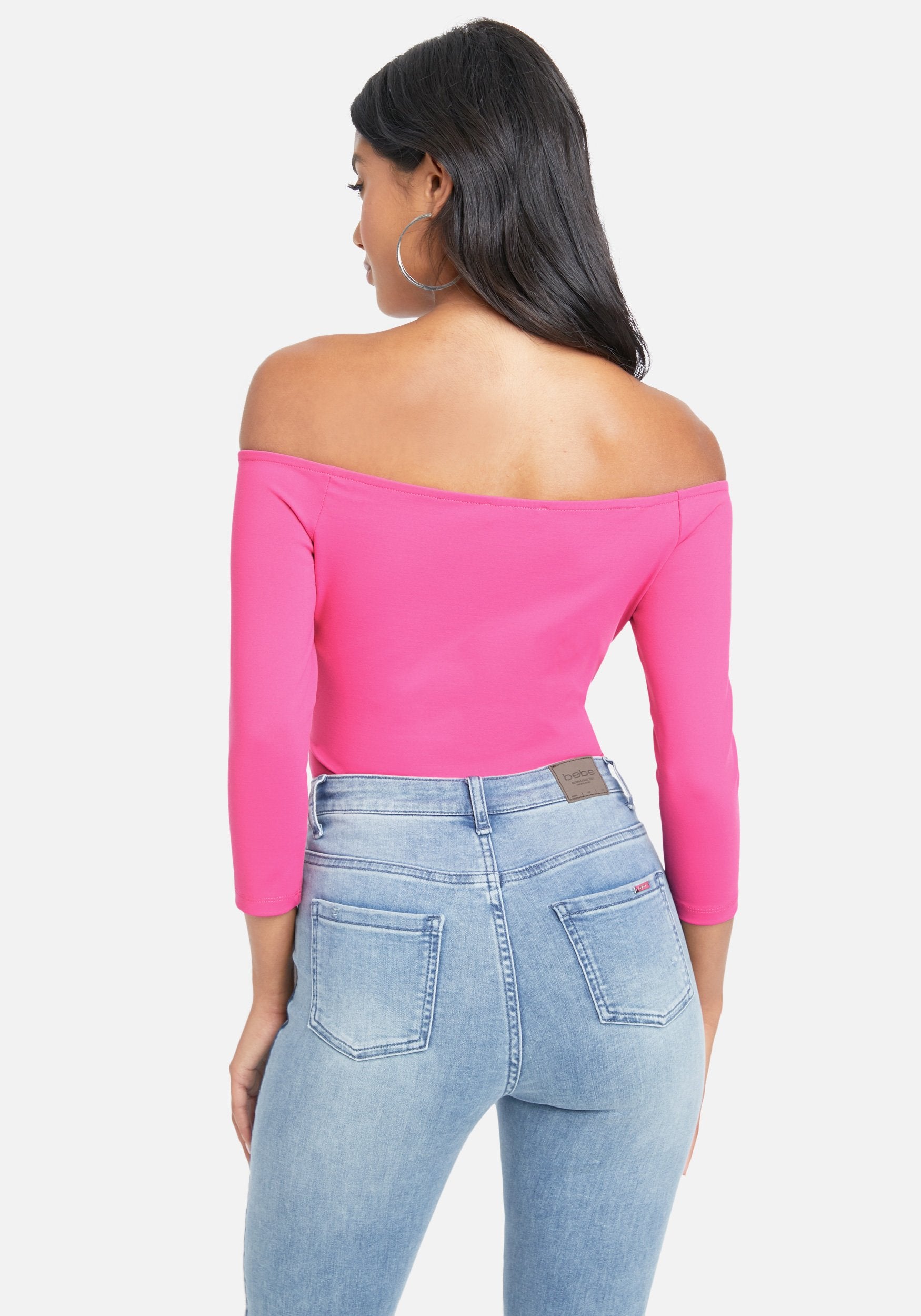 Front Cutout 3/4 Sleeve Knit