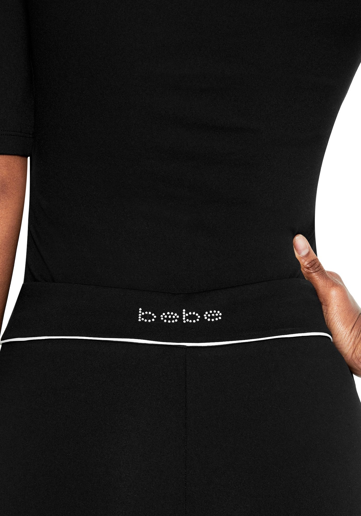 Eli Bebe Logo Knit Leggings