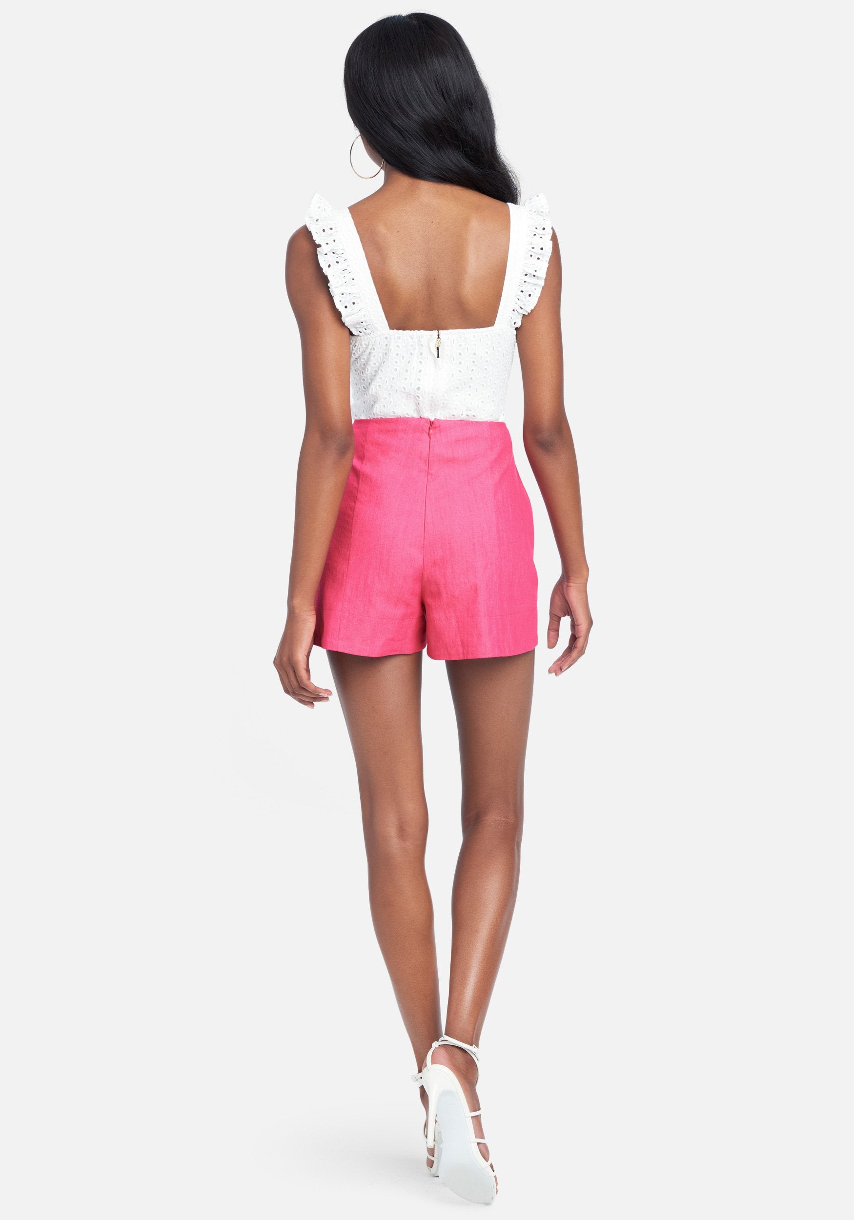 Flap Pocket Tailored Shorts