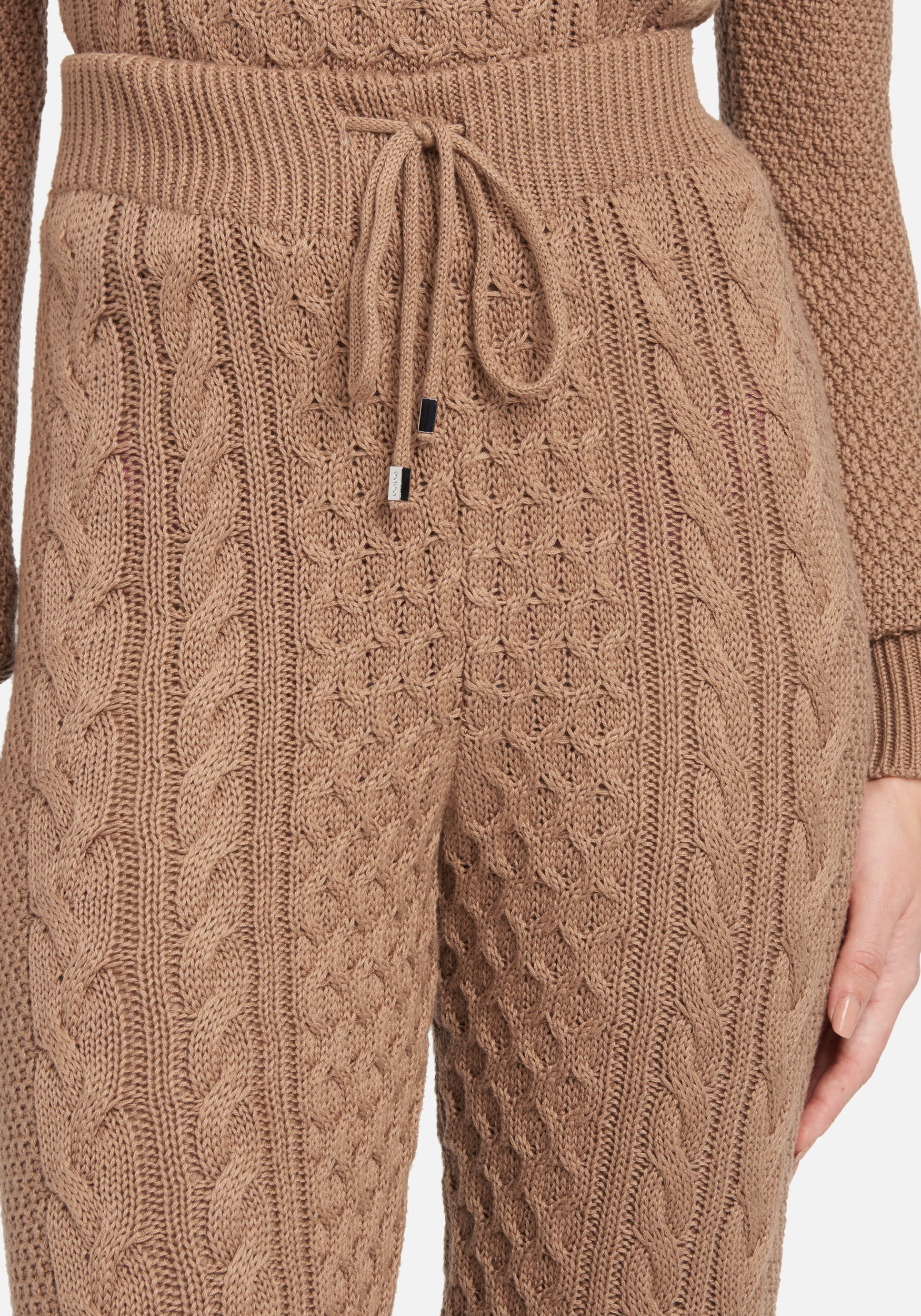 Cable Knit Sweater Pants
