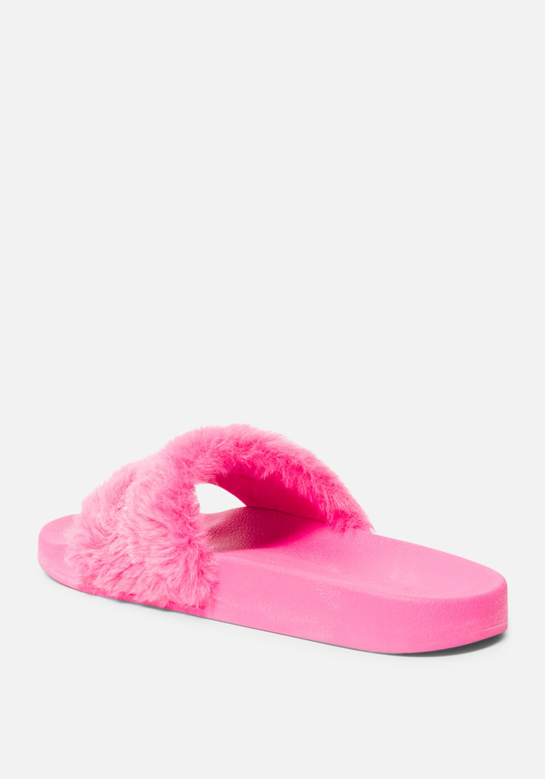 Furiosa Faux Fur Slides