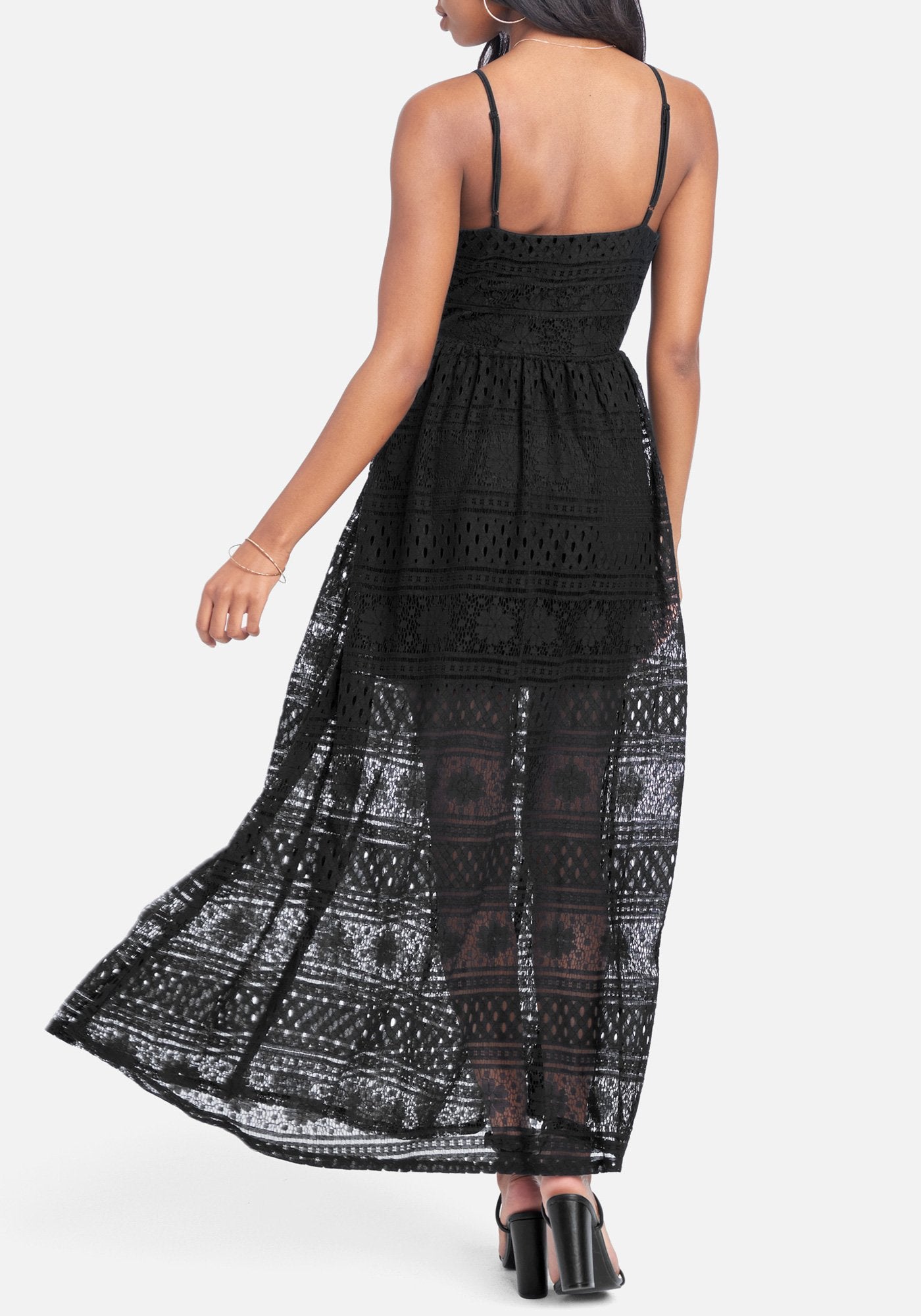All Over Lace Maxi Dress