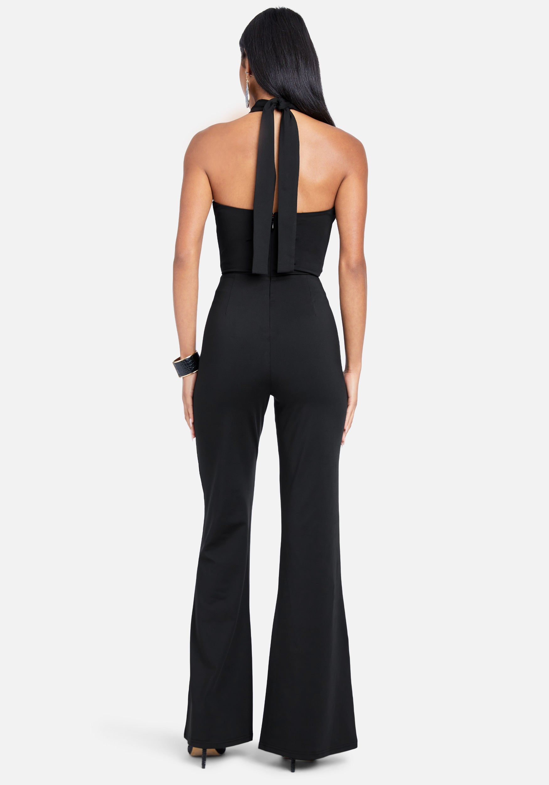 Slinky Halter Jumpsuit
