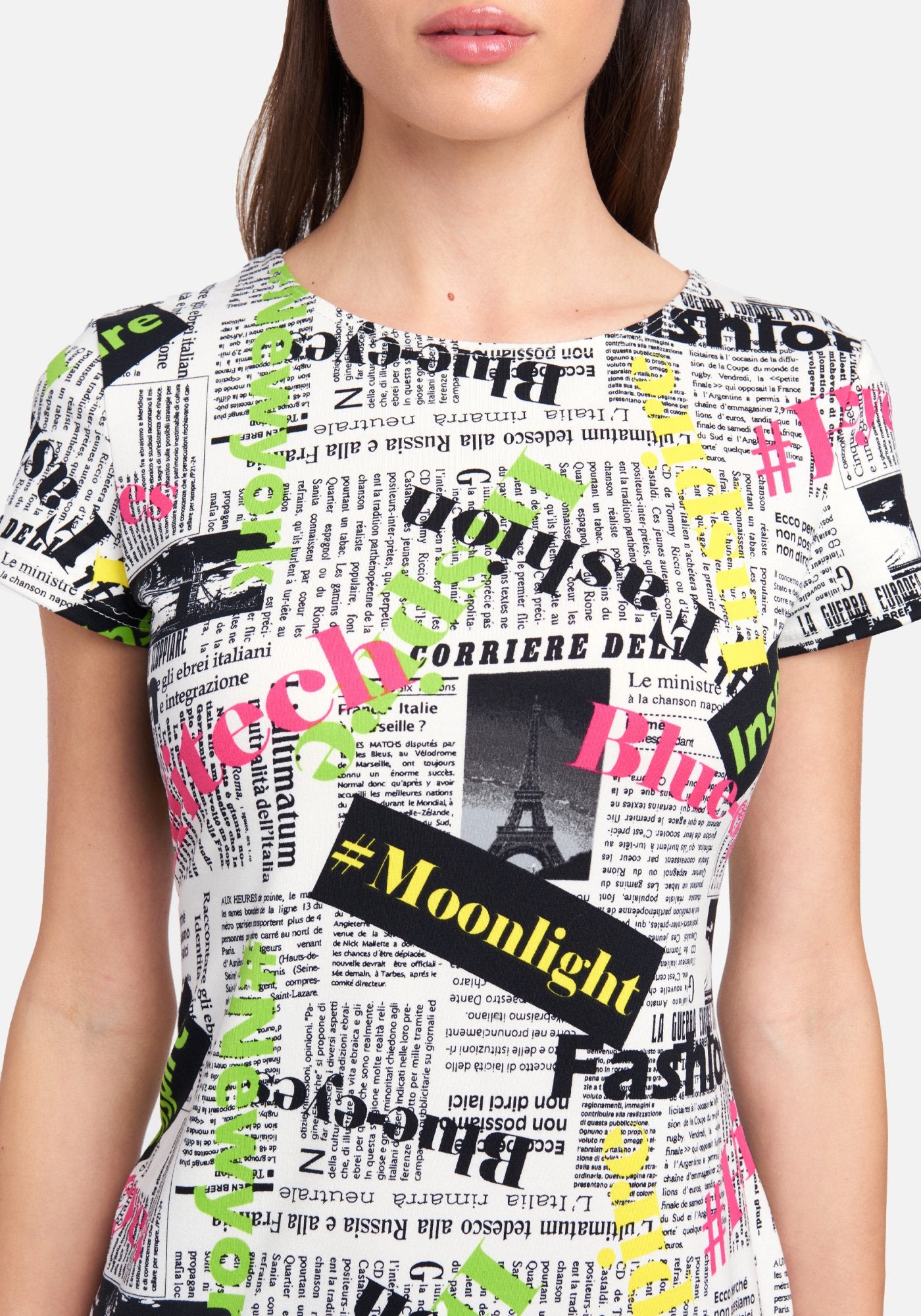 Brushed T Shirt Dress