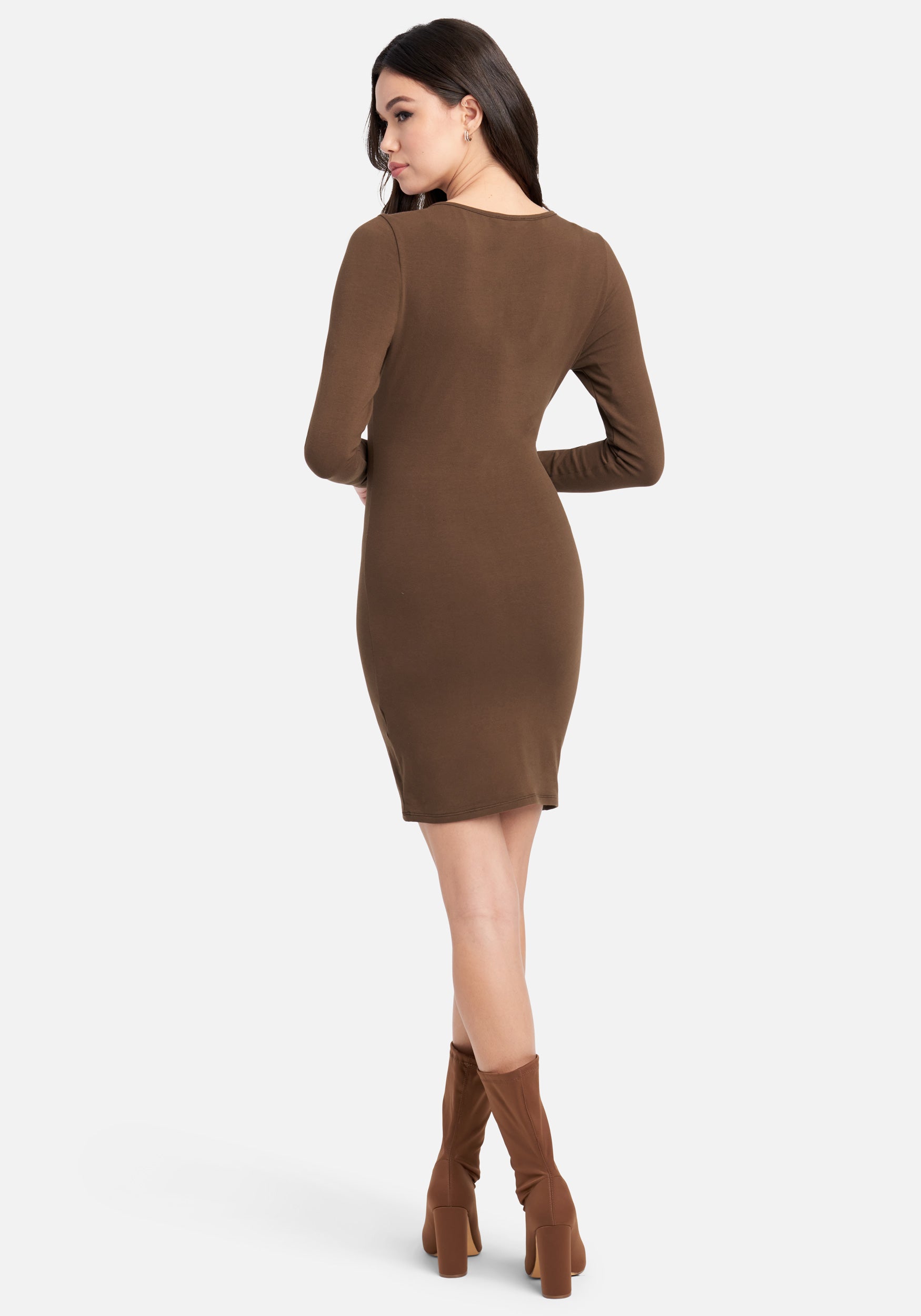 Seam Detail Bodycon Dress