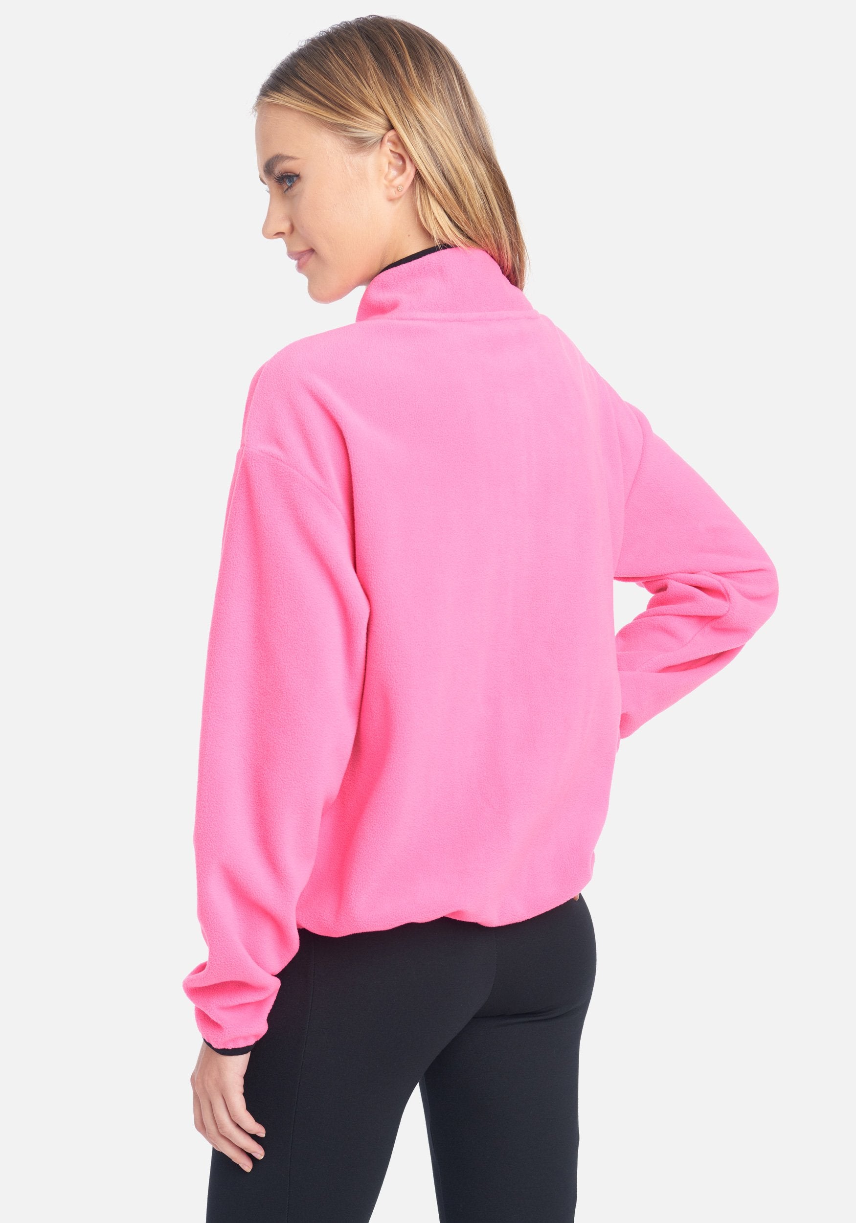 Bebe Polar Fleece Pull On Jacket