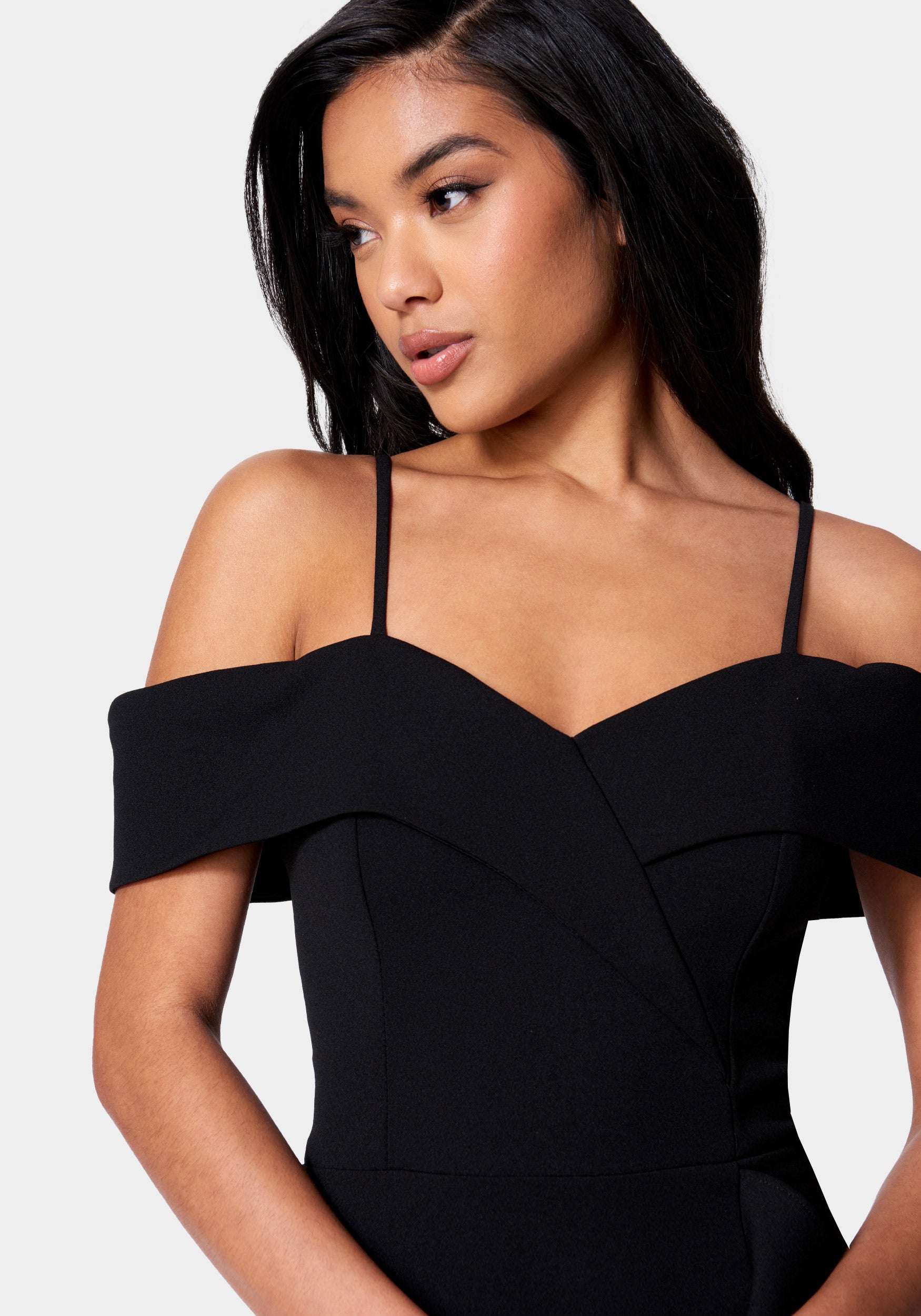 Cascade Ruffle Flounce Dress