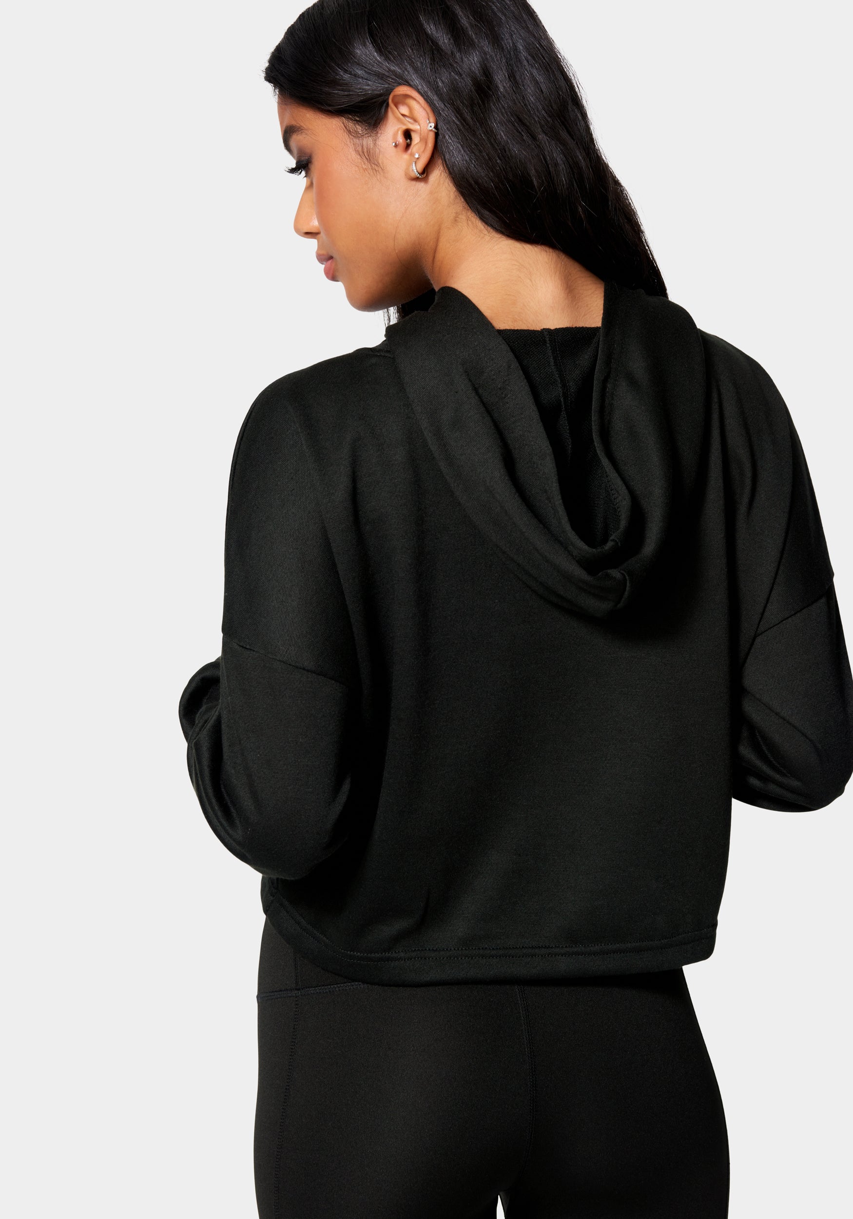 Bebe Logo Studded Hoodie