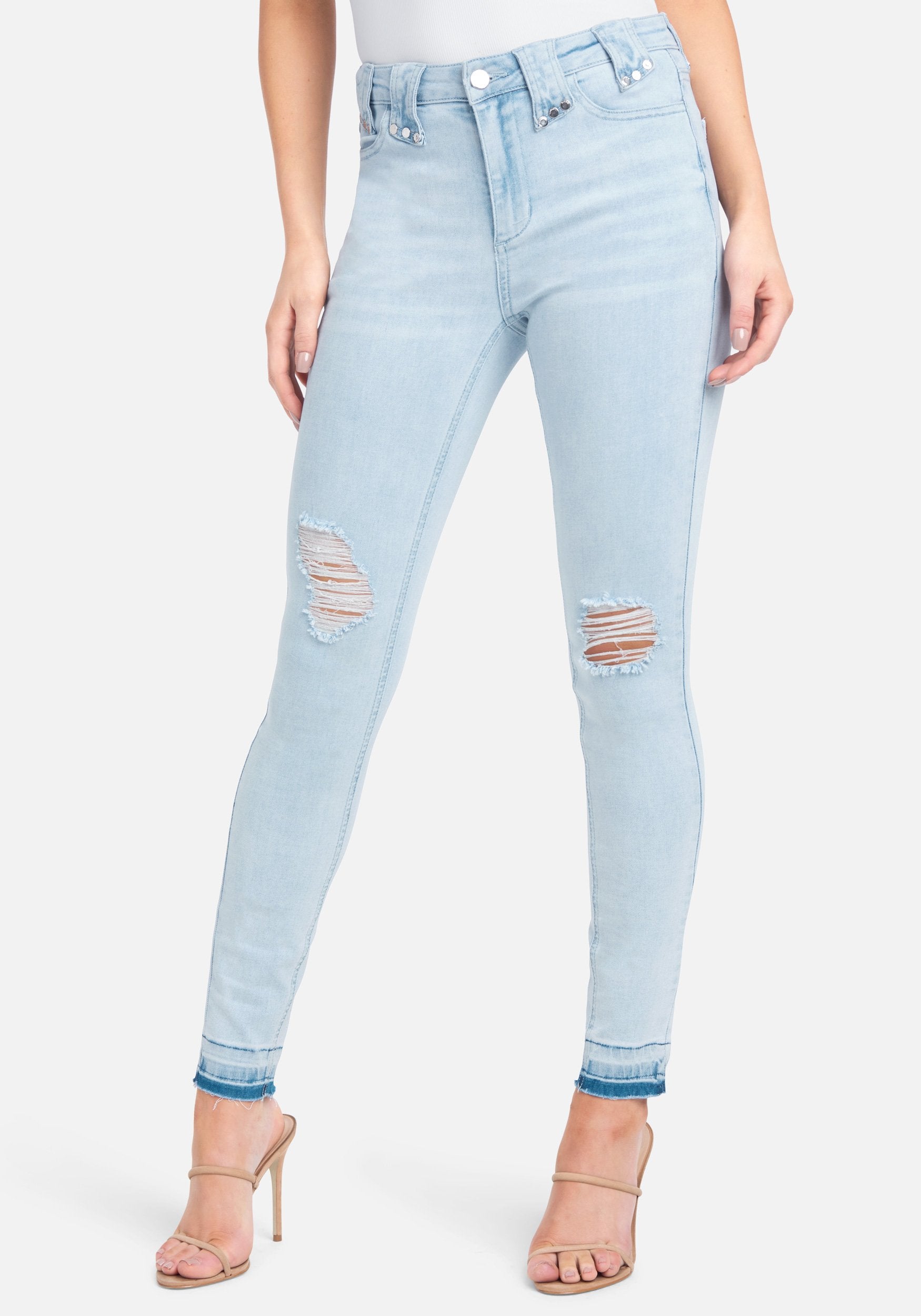 Distressed Skinny Jeans