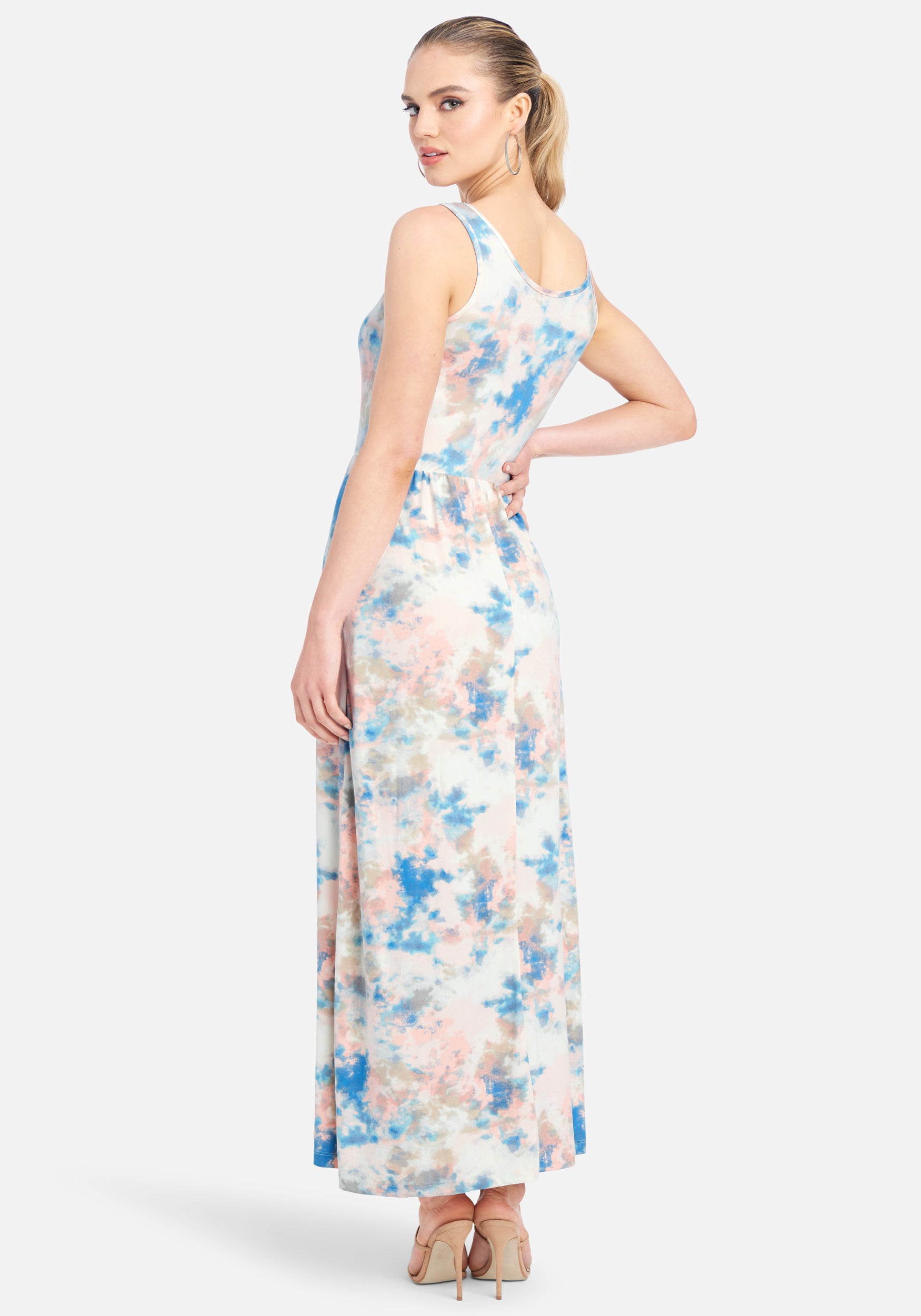 Dreamy Maxi Tie Die Dress