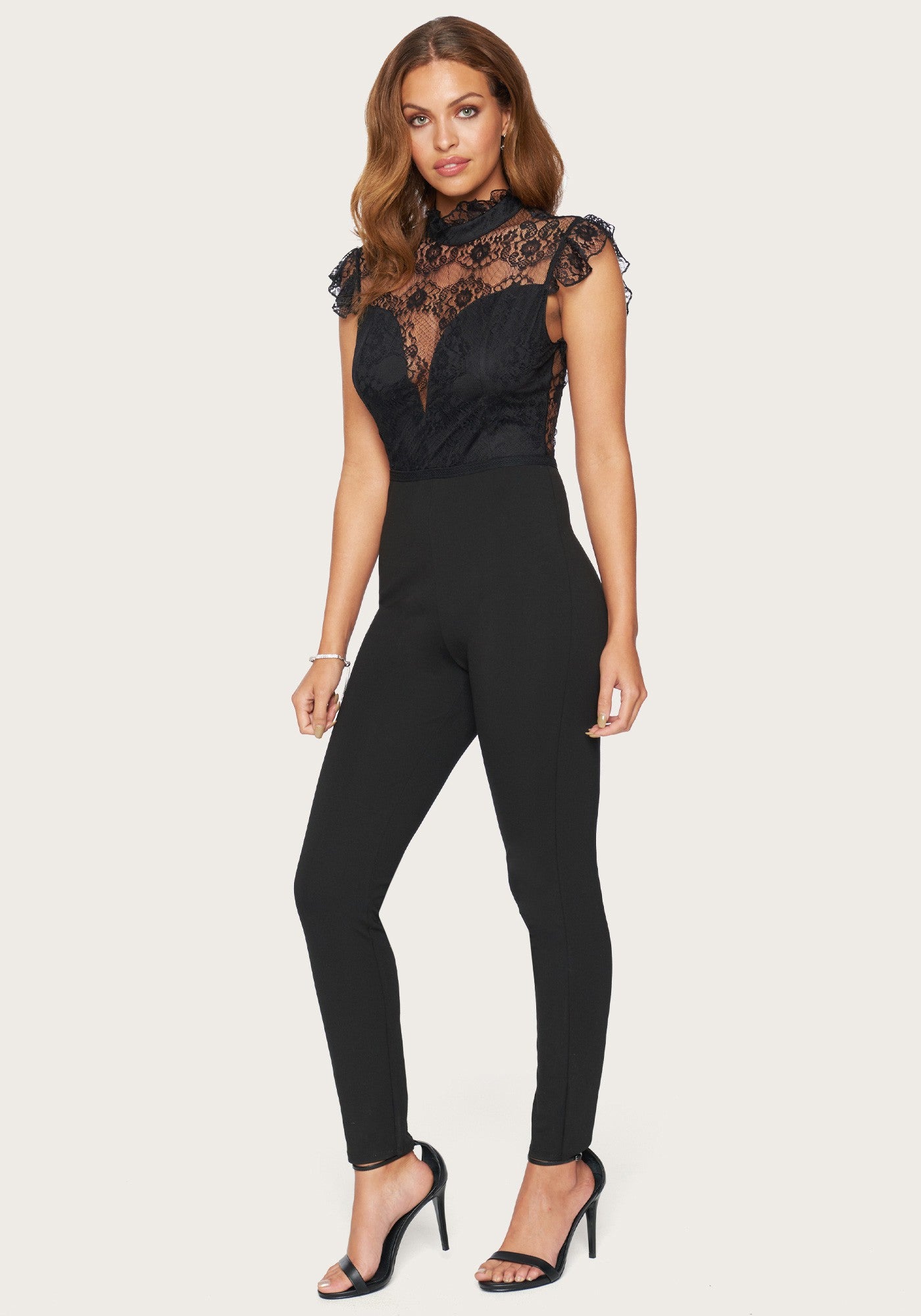 Lace Bodice Jumpsuit