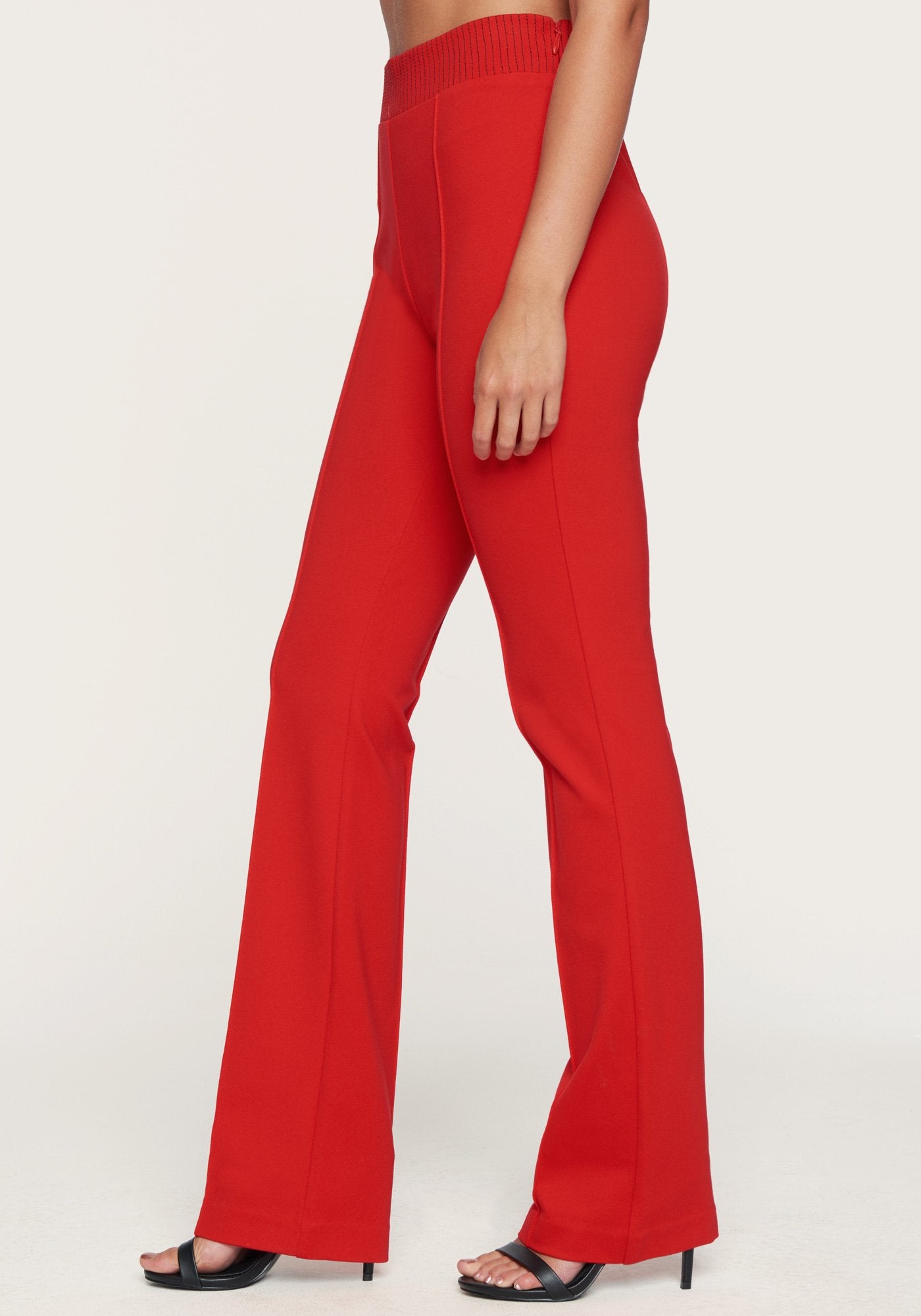 Trapunto Ponte Pants