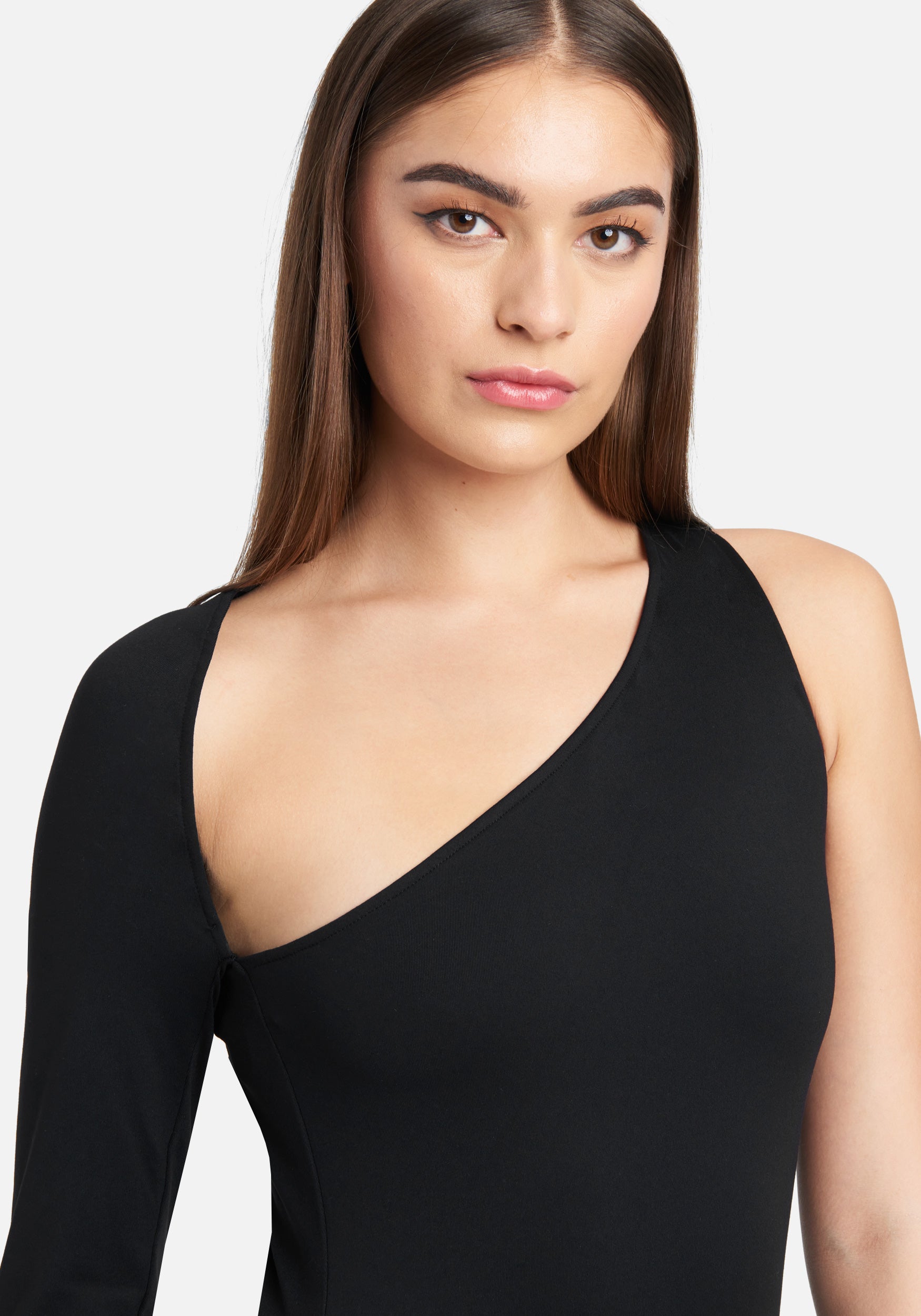 One Sleeve Mini Dress