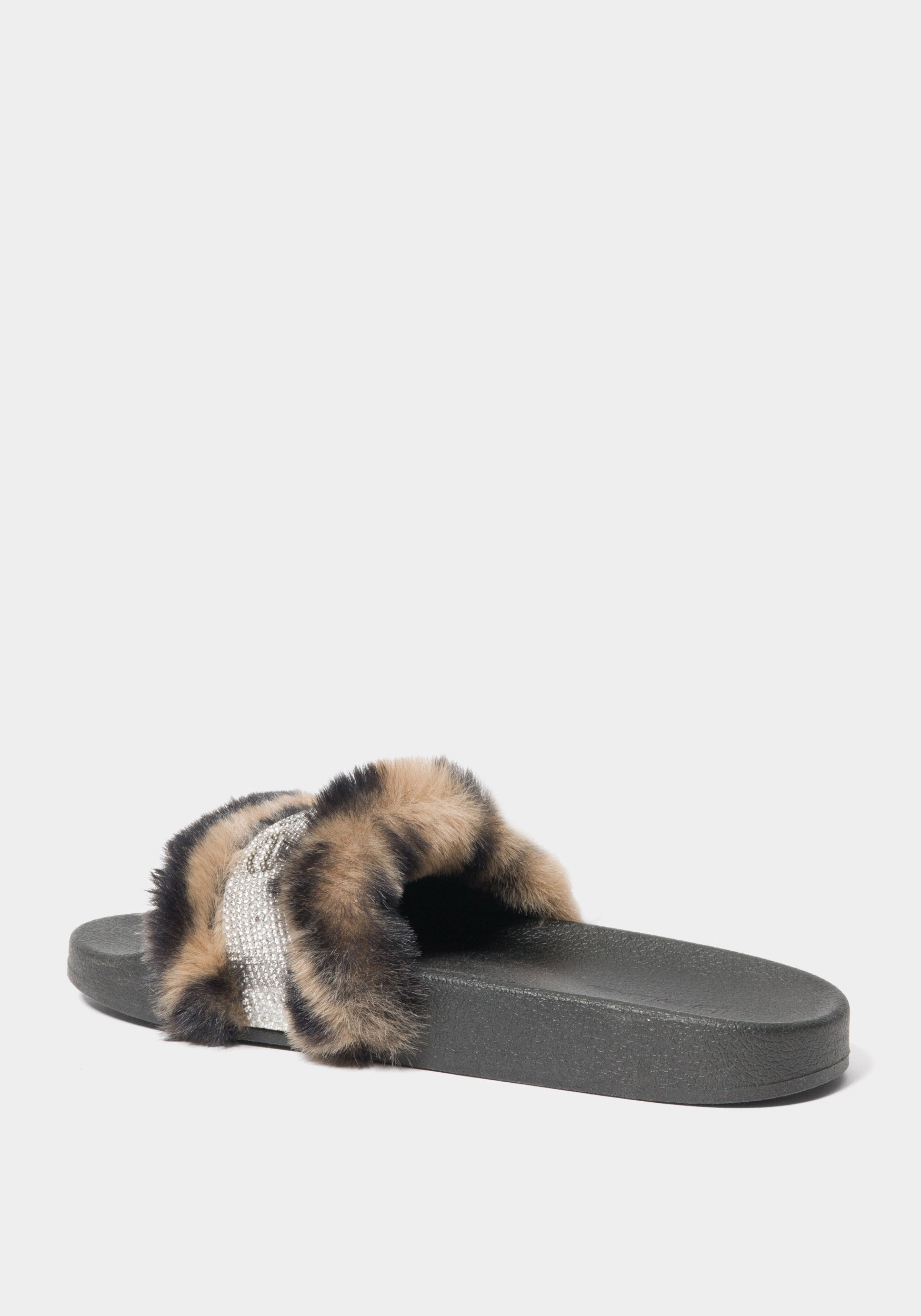 Flynna Faux Fur Slides