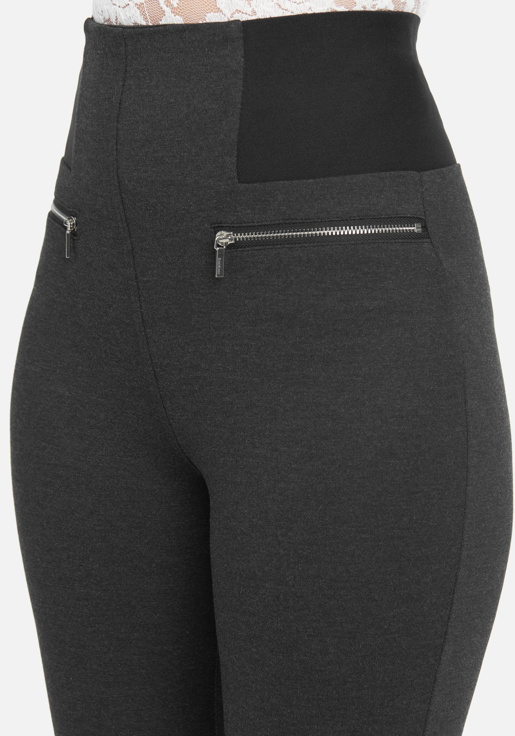 High Waist Zipper Pocket Legging