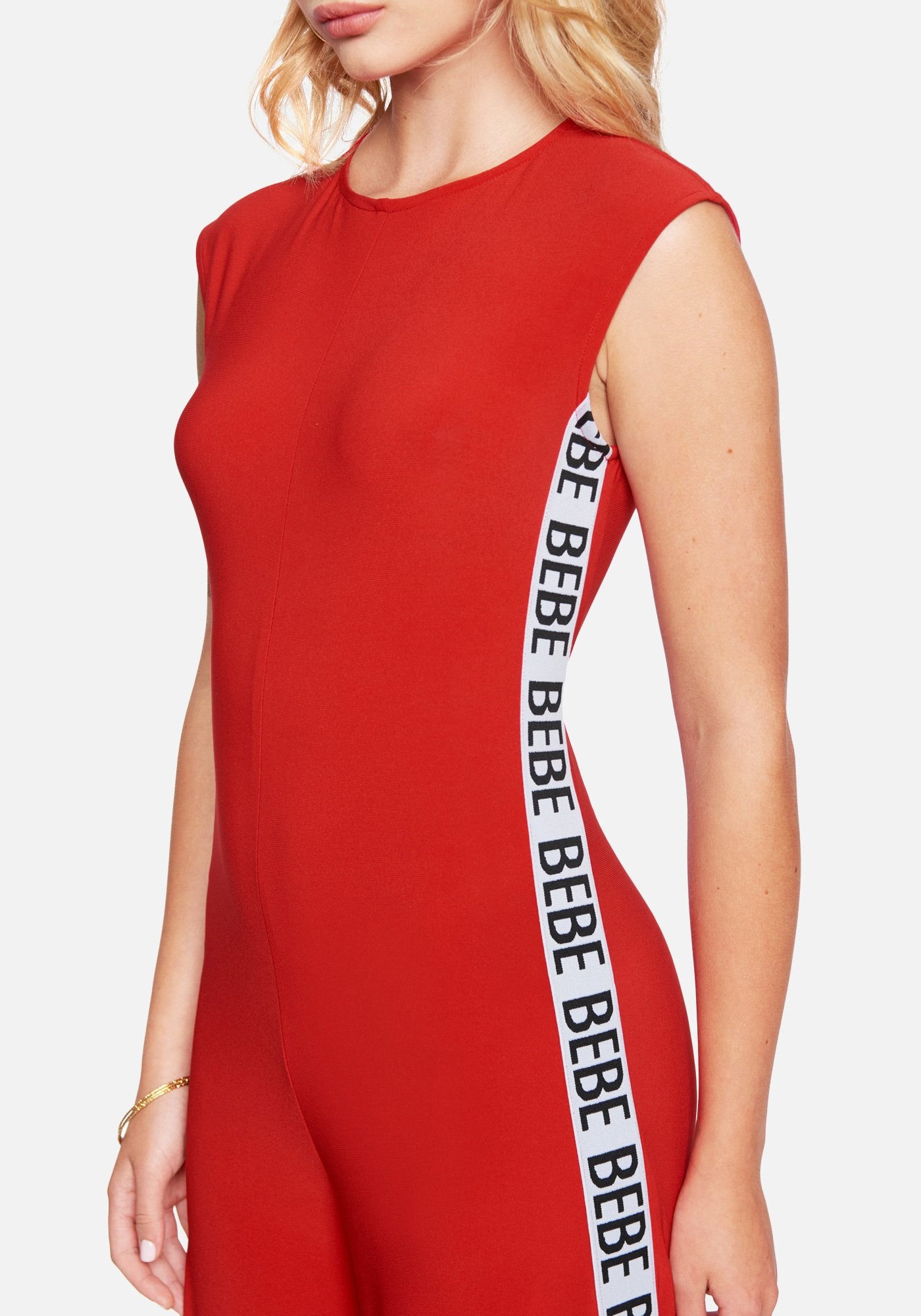 Logo Side Stripe Jumpsuit