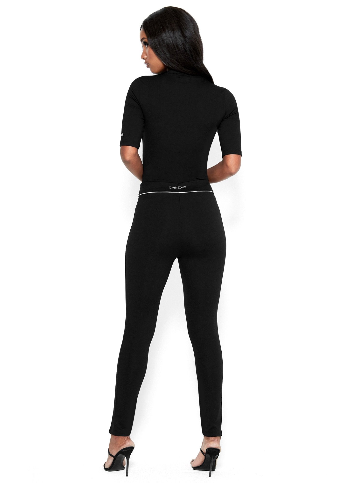 Eli Bebe Logo Knit Leggings