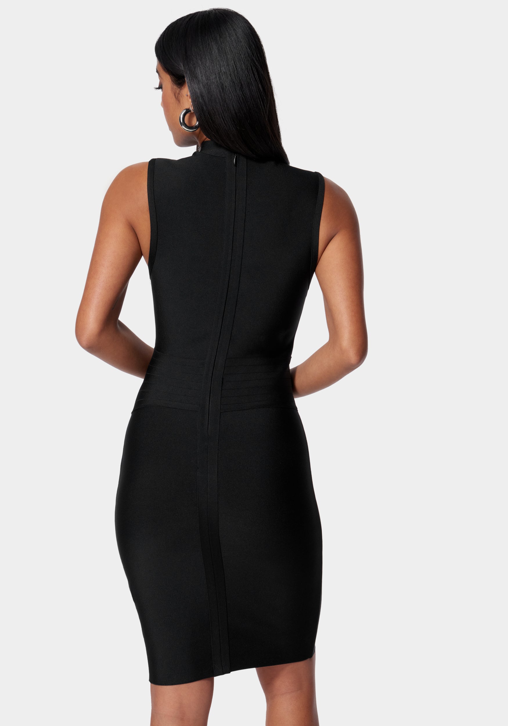 Lace Up Bandage Dress